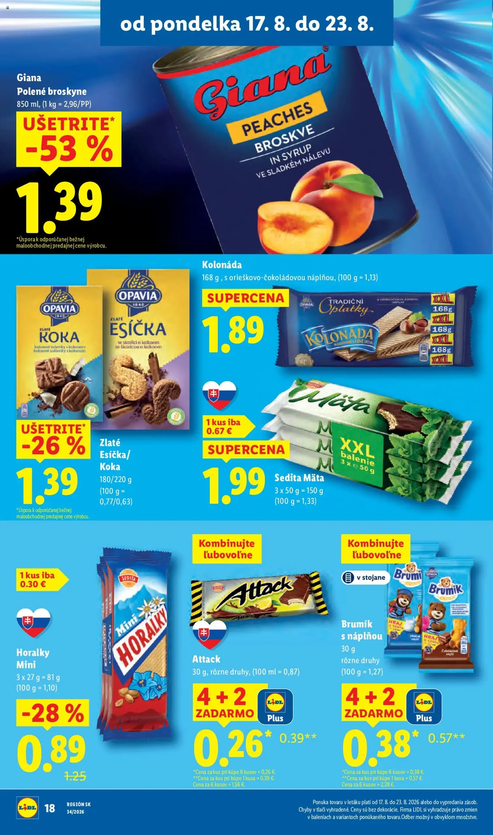 Lidl leták - platný leták od 17.08.2026 strana 22 z 95