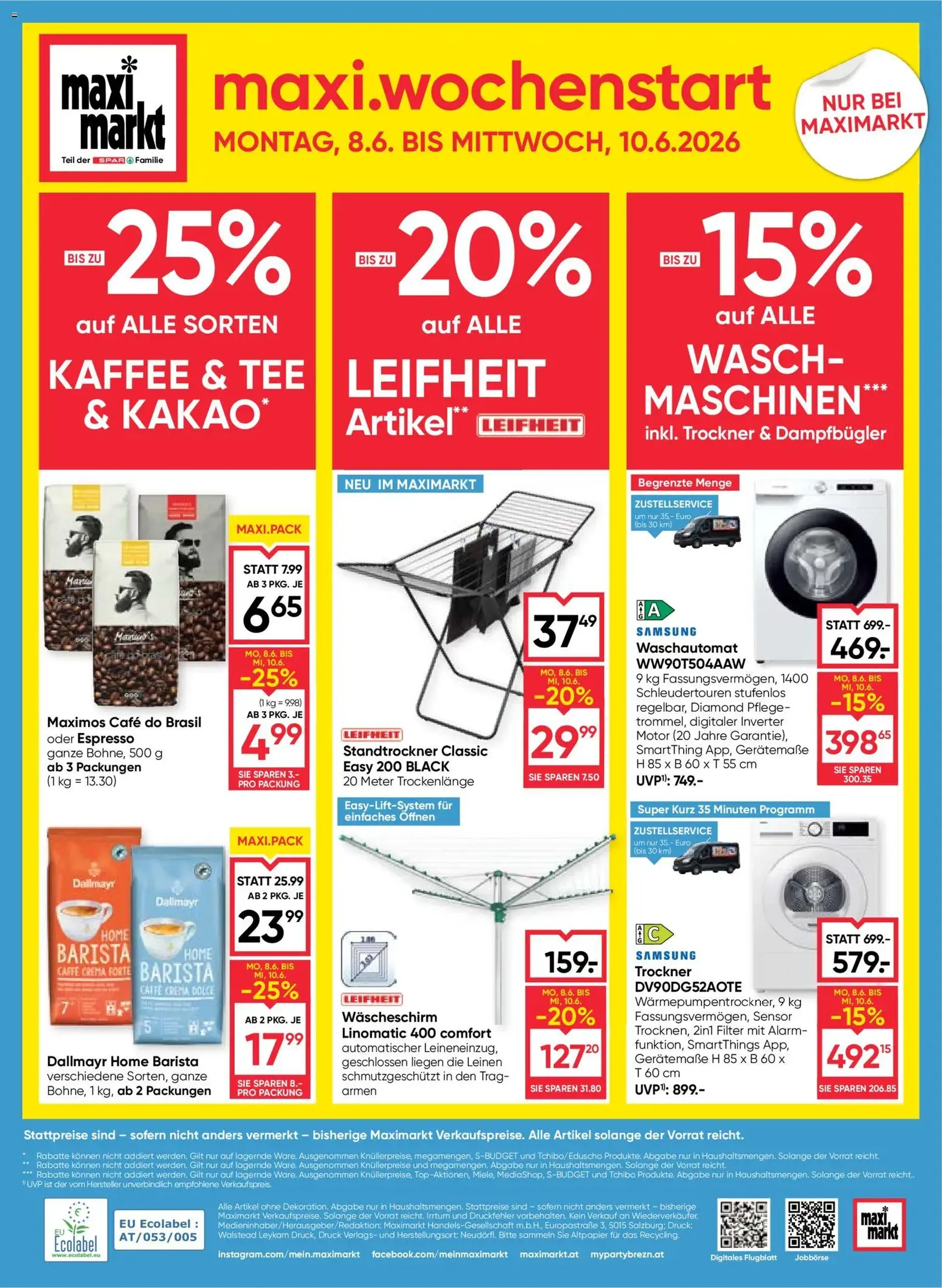 Maximarkt Flugblatt - Gültiger Prospekt ab 03.06.2026, Seite 28 von insgesamt 28
