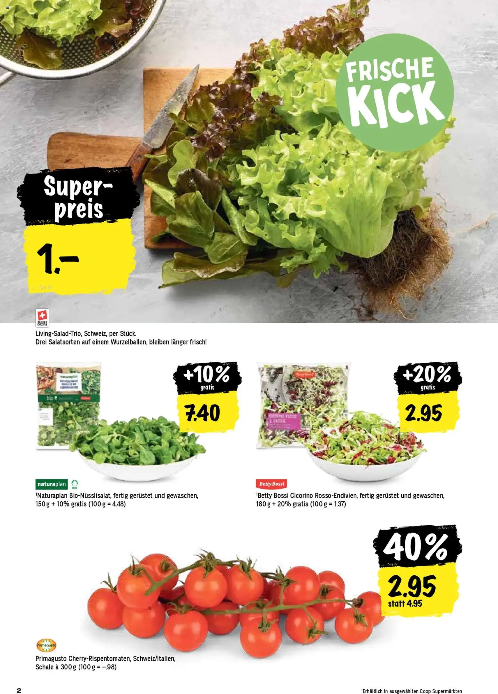 Coop aktionen - Gültiger Prospekt ab 23.04.2026, Seite 2 von insgesamt 24