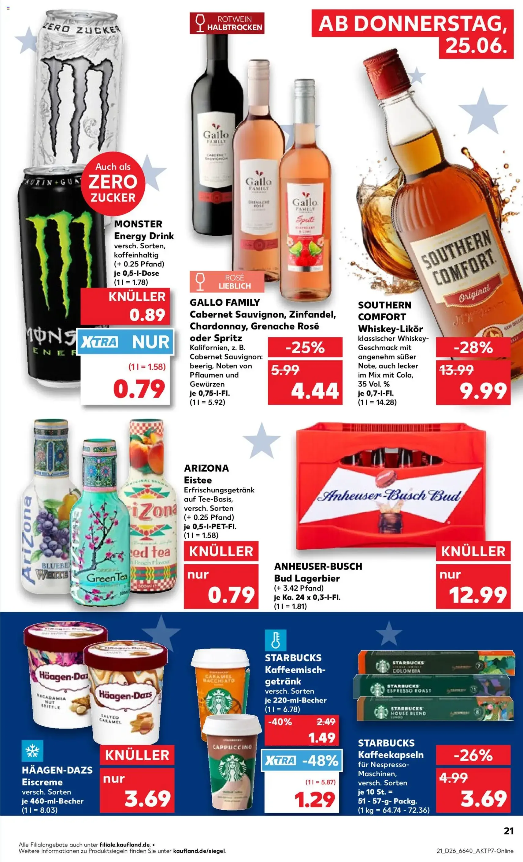Kaufland Prospekt - Gültiger Prospekt ab 25.06.2026, Seite 21 von insgesamt 58
