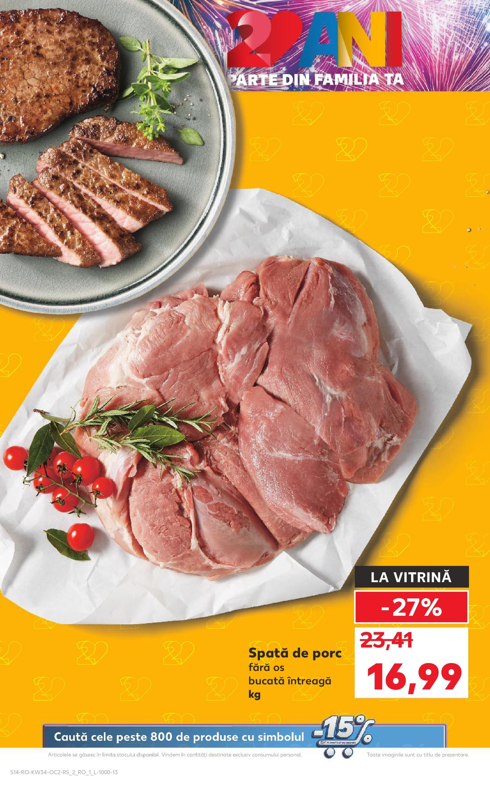 Catalog Kaufland - Bucureşti - cataloage valabile începând cu 20.08.2025 pagina 14 din 66