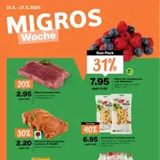 Migros aktionen - Prospekt Vorschau gültig ab 21.05.2026