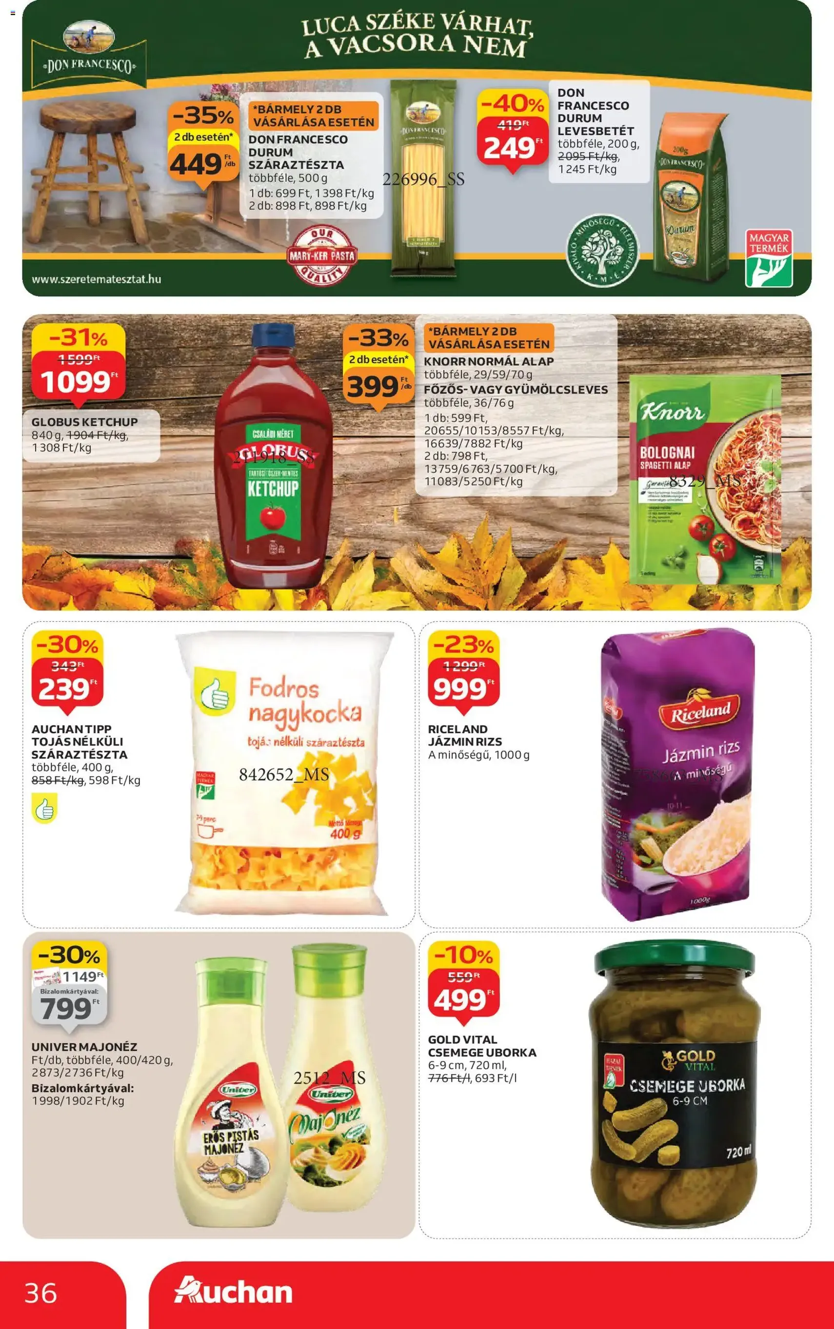 Auchan Akciós újság - 2025.11.27. érvényes szórólap 36 oldal 82 oldalból