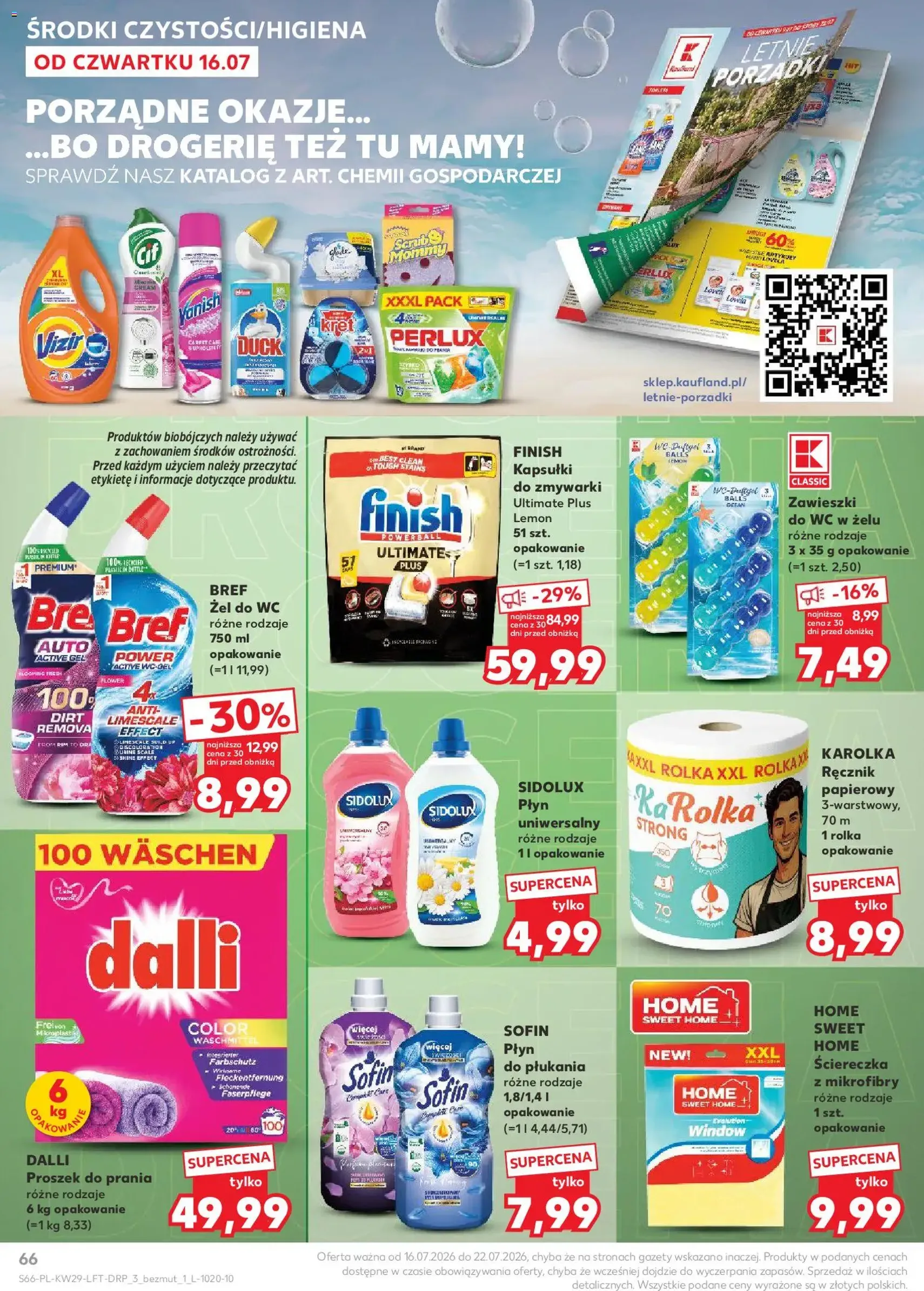 Kaufland gazetka - ważny gazetka od 16.07.2026 strona 66 z 70