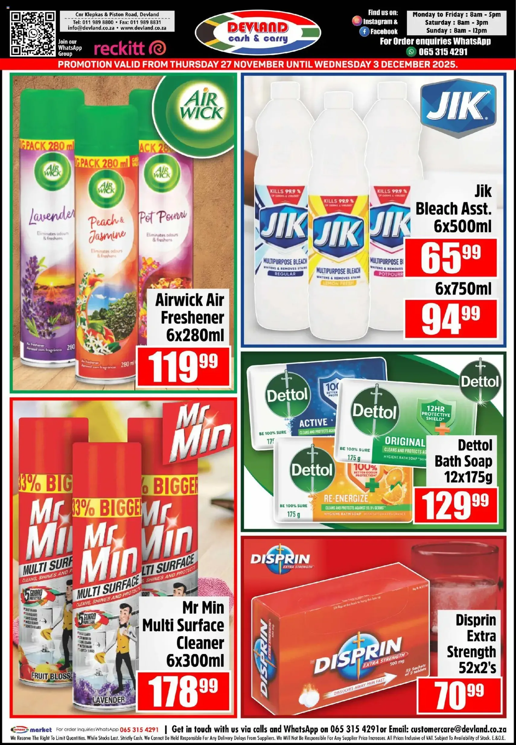 Devland - Prices not to be missed Specials - valid flyer from 27/11/2025, page 3 of 3