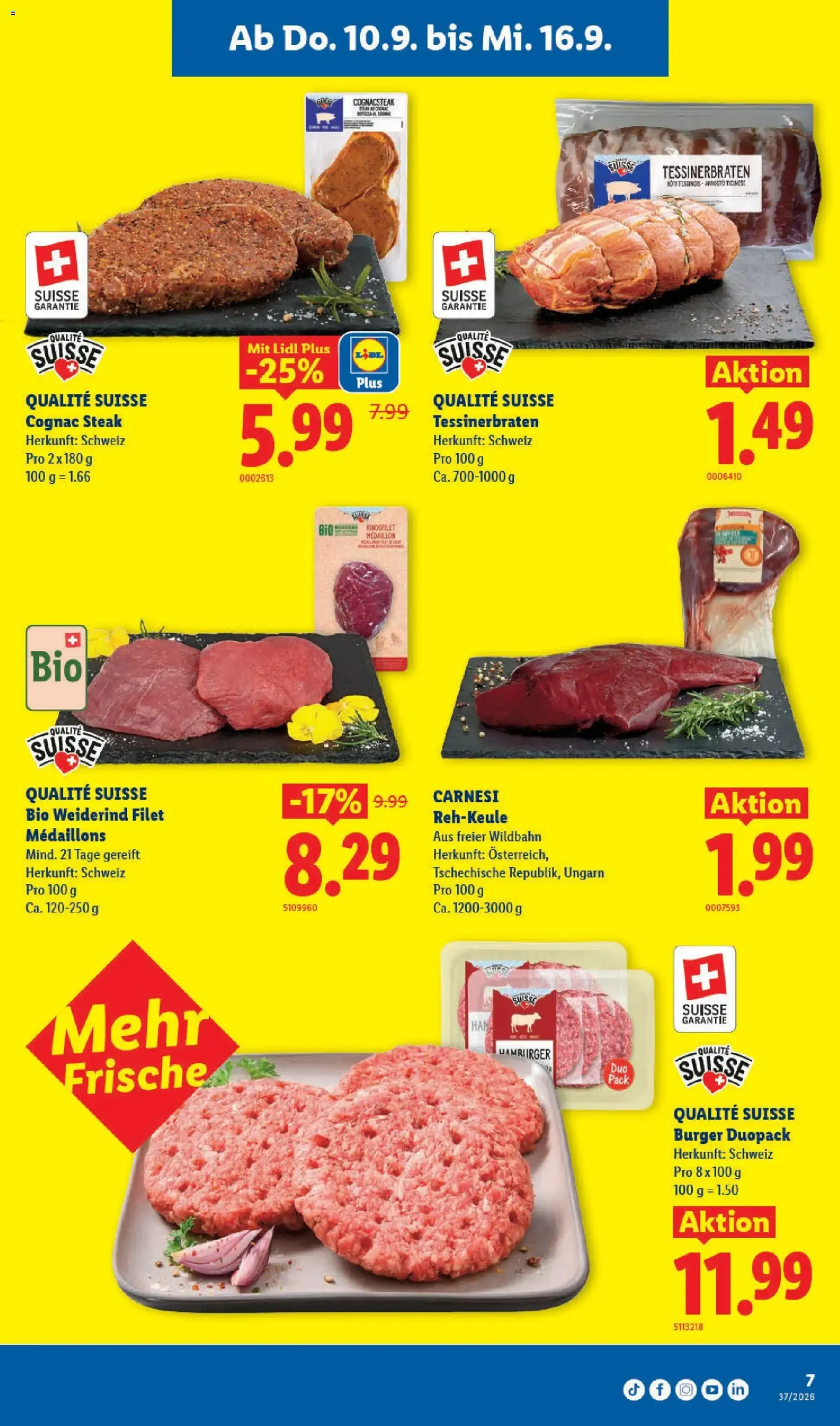 Lidl aktionen - Gültiger Prospekt ab 10.09.2026, Seite 7 von insgesamt 33