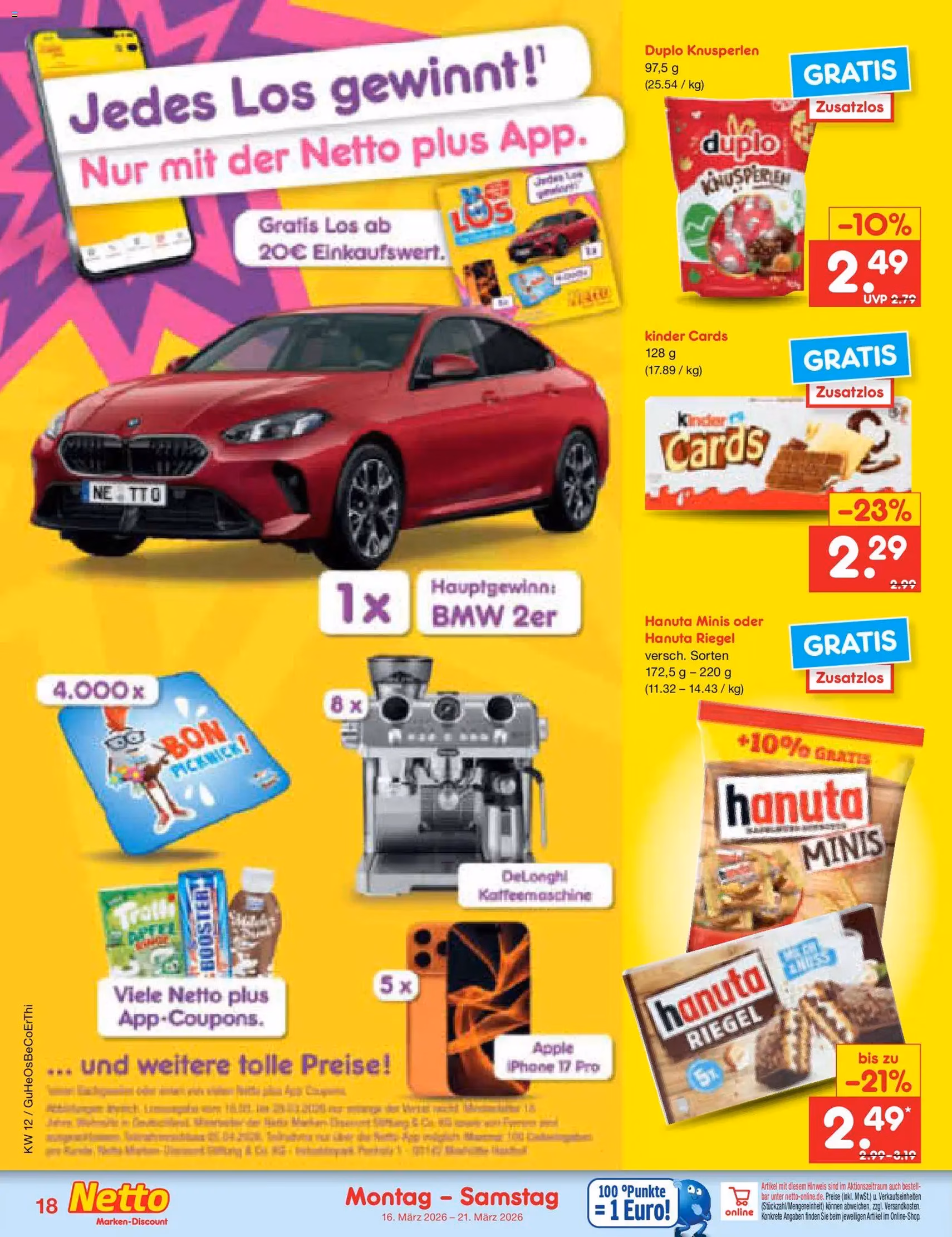 Netto Marken-Discount Prospekt - Gültiger Prospekt ab 16.03.2026, Seite 22 von insgesamt 64