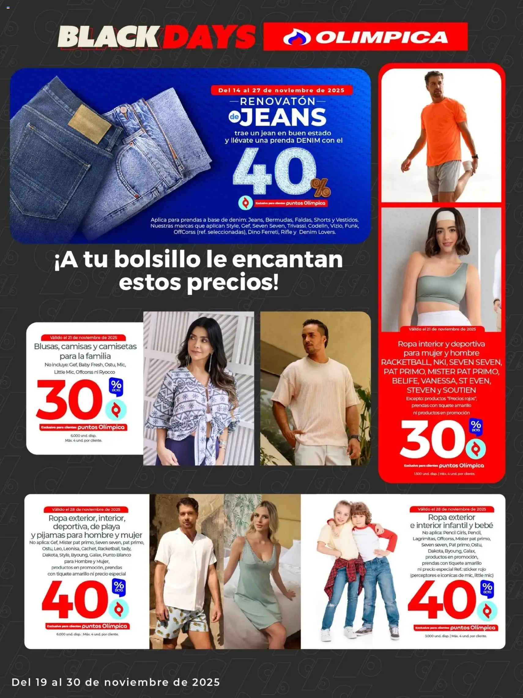 Olímpica - Black Friday - folleto válido desde 19/11/2025 página 31 de 31