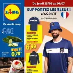 LIDL catalogue - Prévisualisation du catalogue valable à partir du 25/06/2026