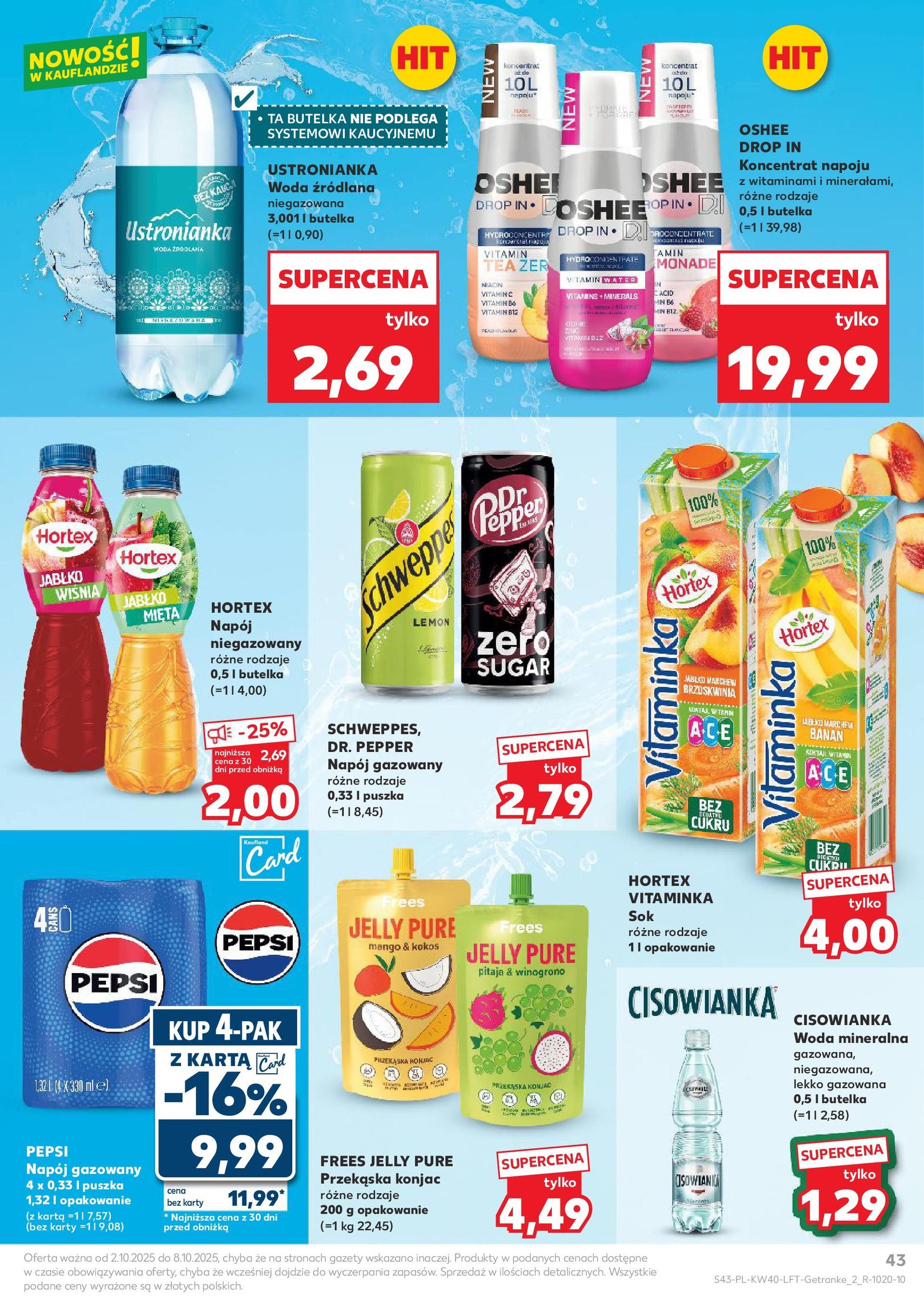 Kaufland gazetka - ważny gazetka od 02.10.2025 strona 43 z 55