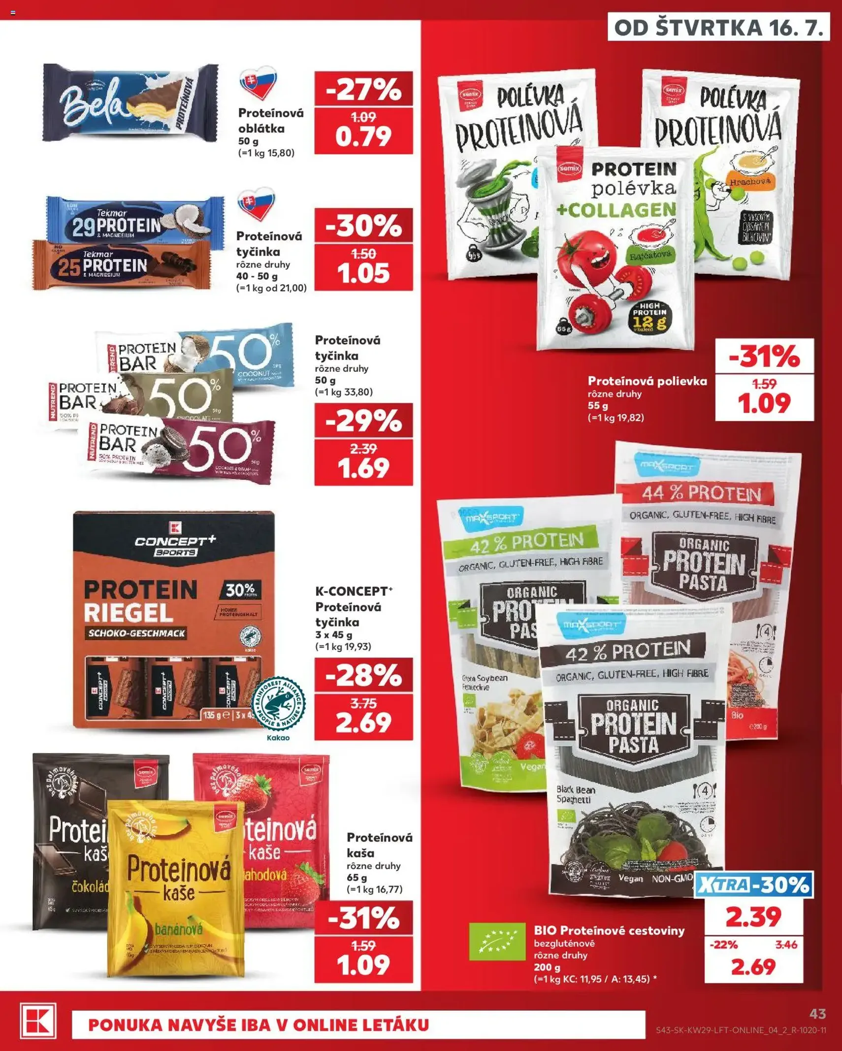 Kaufland leták - platný leták od 16.07.2026 strana 43 z 86