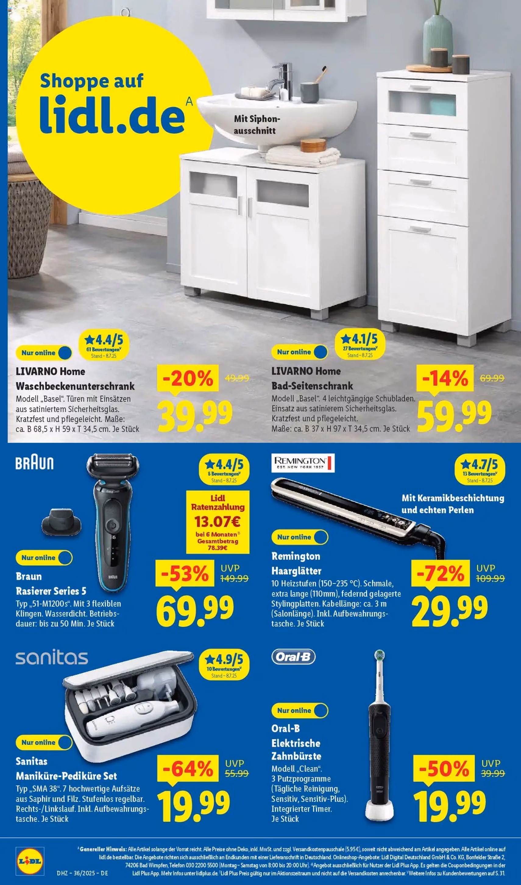 Lidl Prospekt - Gültiger Prospekt ab 01.09.2025, Seite 36 von insgesamt 72 Lidl Prospekt - Gültiger Prospekt ab 01.09.2025, Seite 36 von insgesamt 72