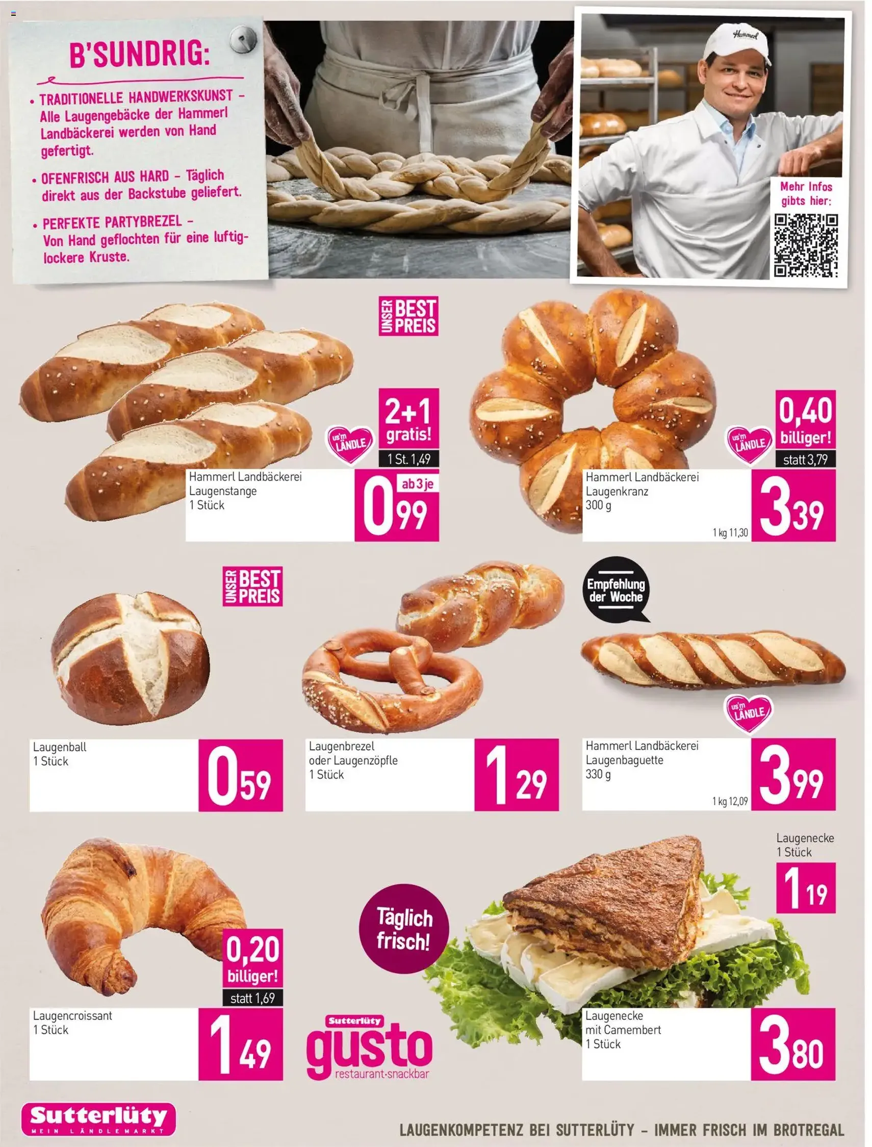 Sutterlüty Flugblatt - Gültiger Prospekt ab 05.03.2026, Seite 2 von insgesamt 24