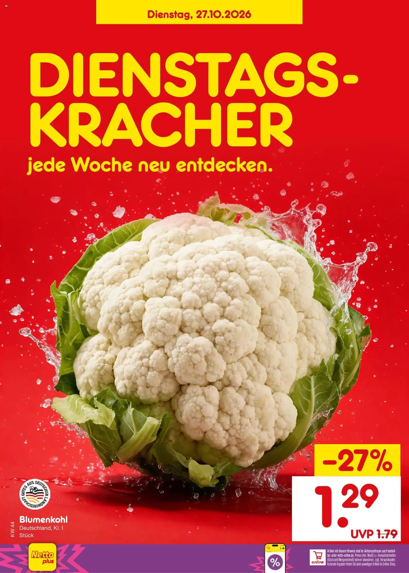 Netto Marken-Discount Prospekt - Gültiger Prospekt ab 26.10.2026, Seite 8 von insgesamt 71