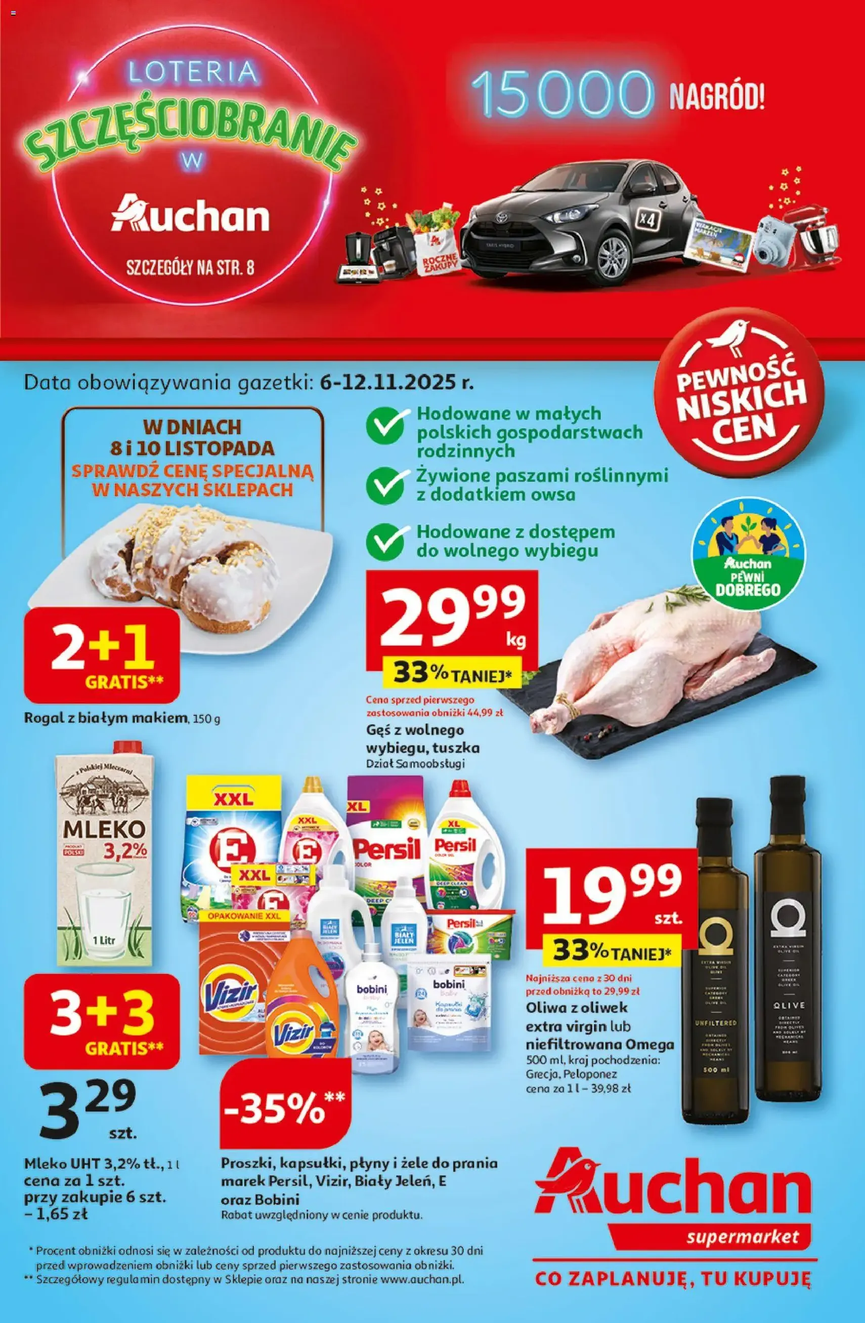 Auchan Gazetka - ważny gazetka od 06.11.2025 strona 1 z 8