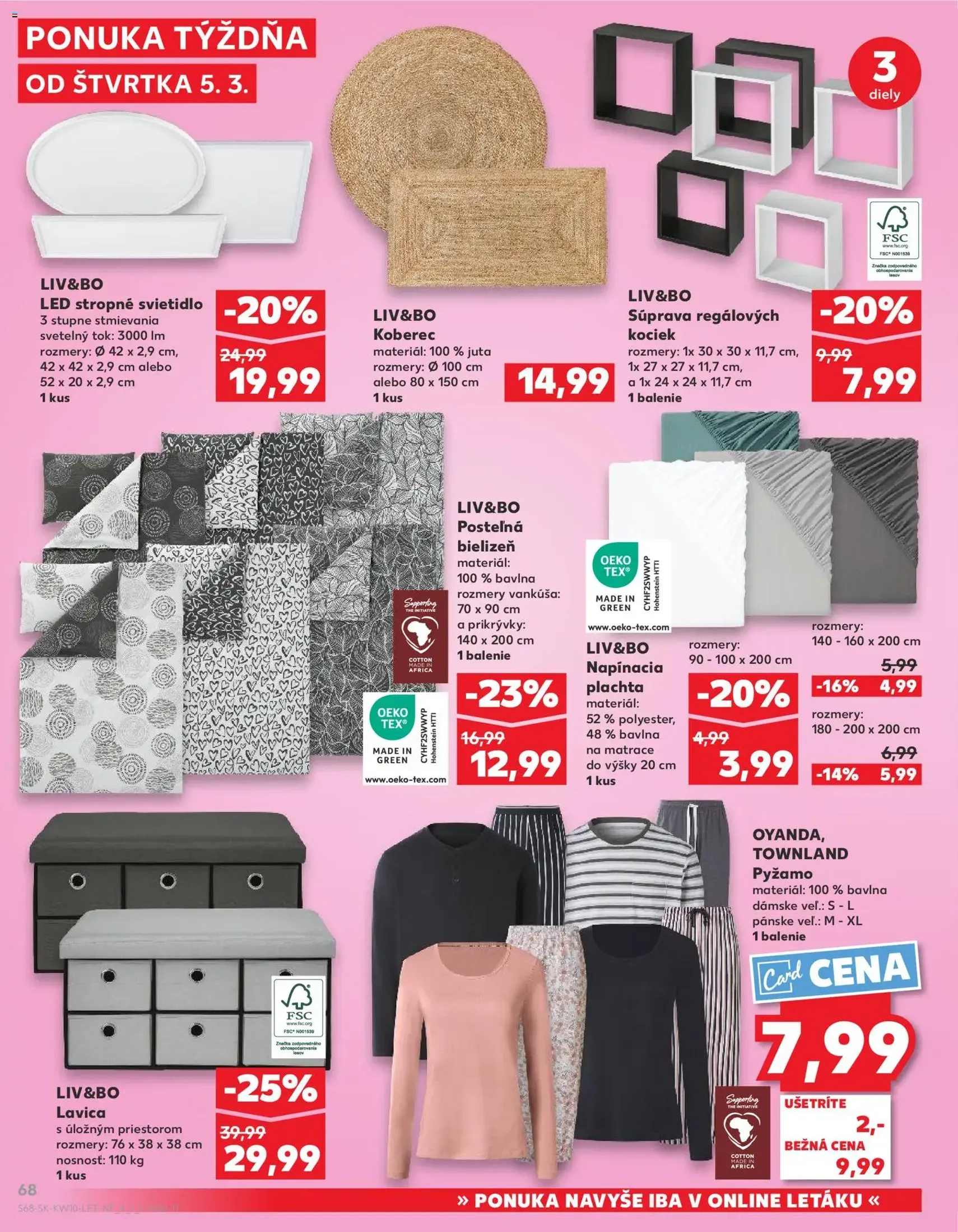 Kaufland SK akciós újság - 2026.03.05. érvényes szórólap 68 oldal 78 oldalból