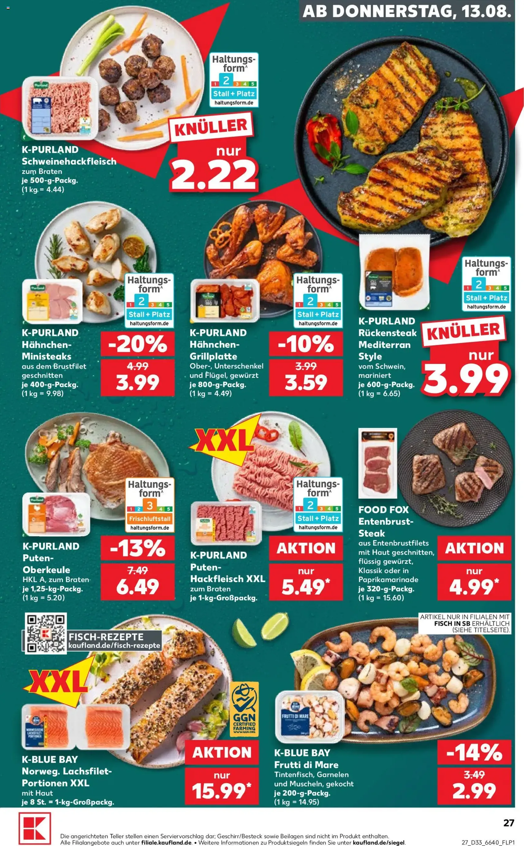 Kaufland Prospekt - Gültiger Prospekt ab 13.08.2026, Seite 27 von insgesamt 54