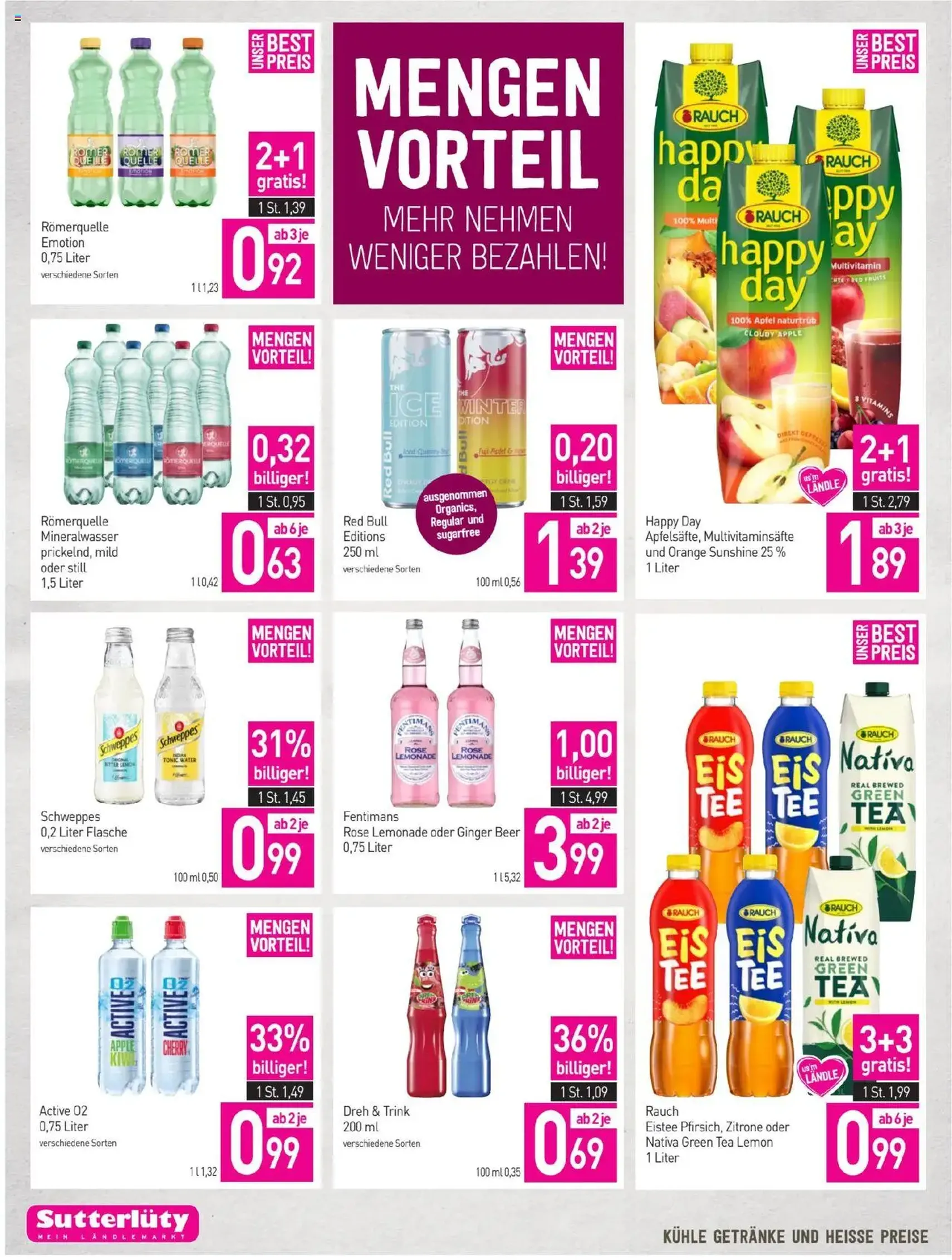 Sutterlüty Flugblatt - Gültiger Prospekt ab 02.10.2025, Seite 12 von insgesamt 20