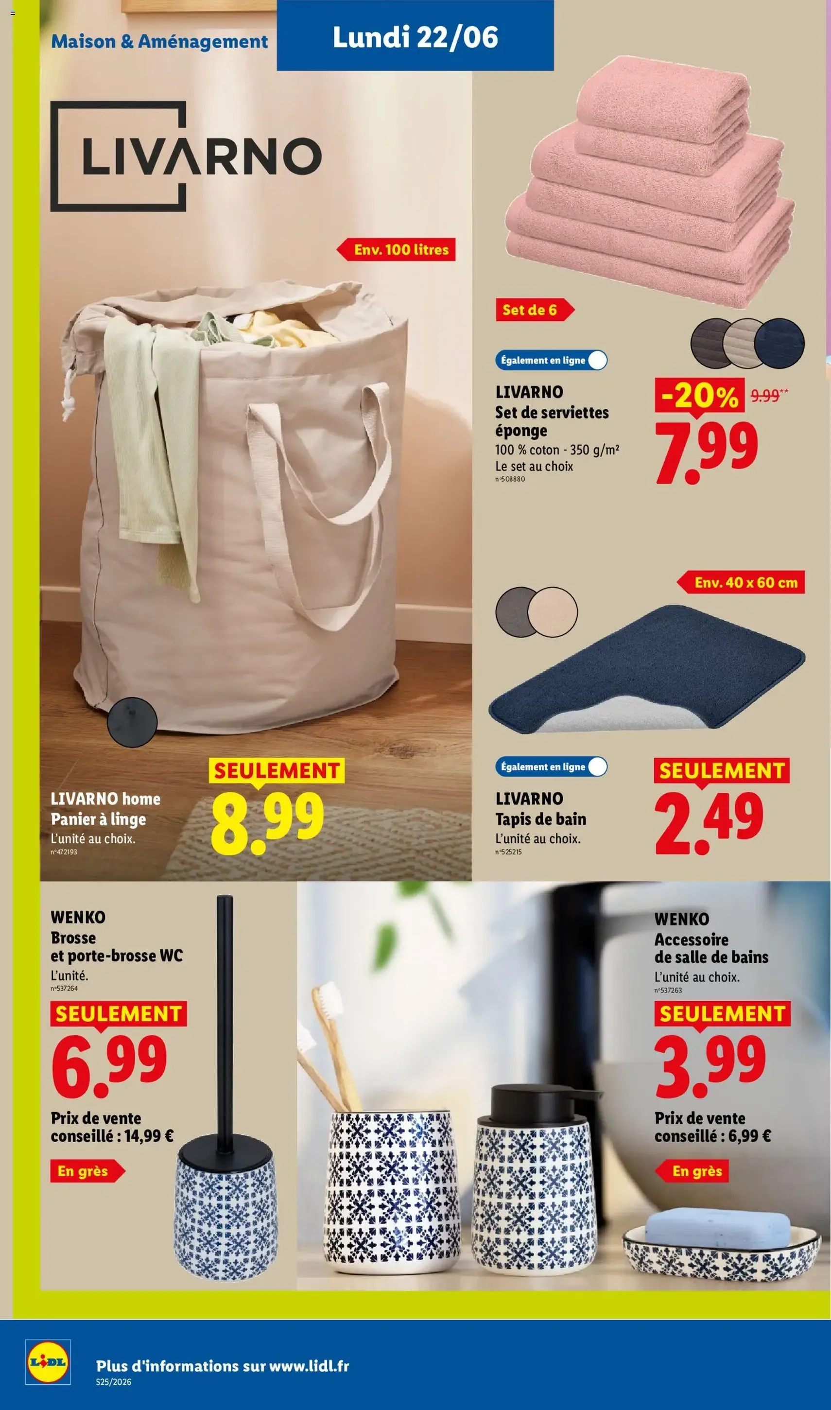 LIDL catalogue - brochure valable à partir du 18/06/2026, page 46 sur 60