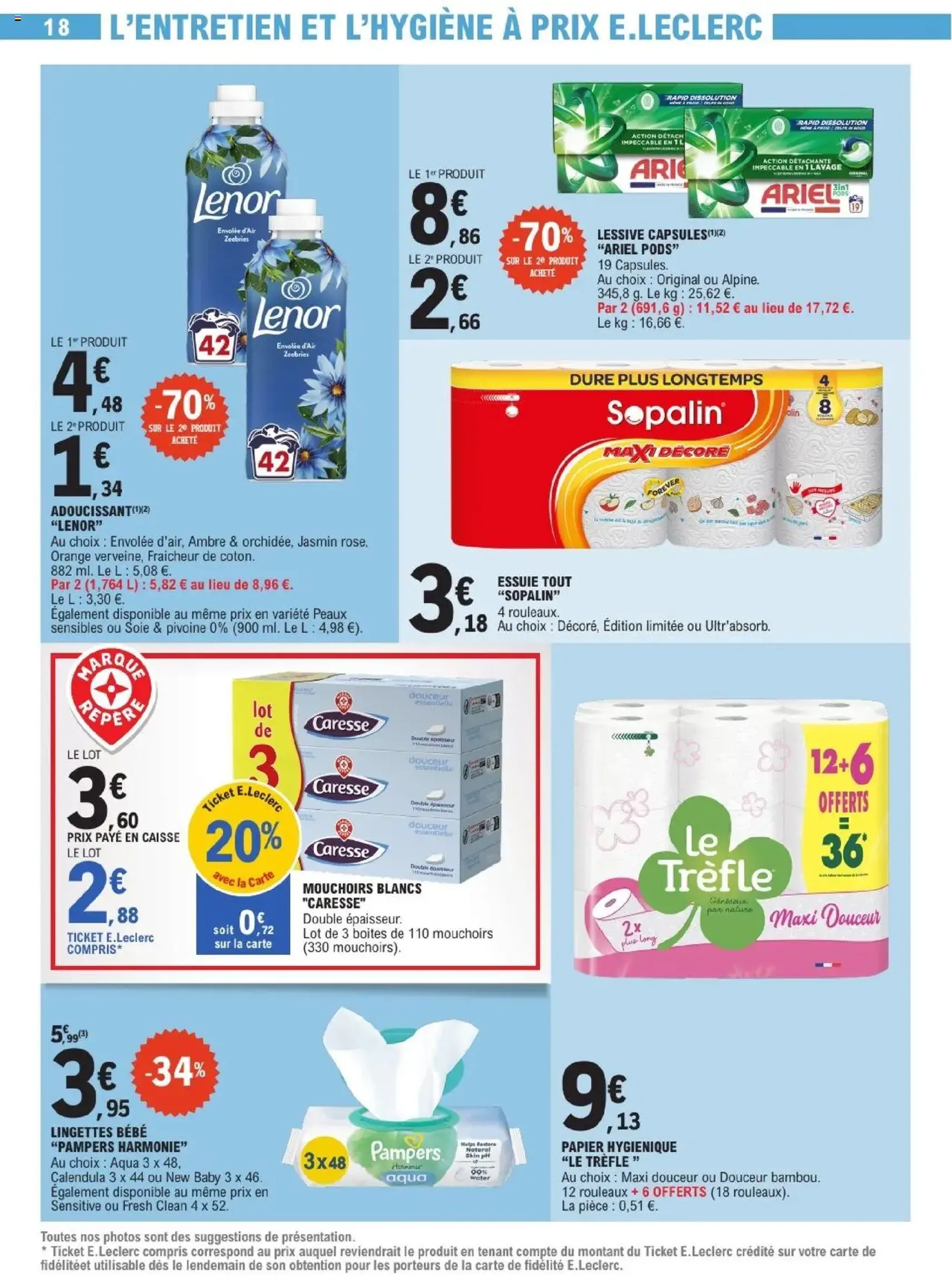 E.Leclerc catalogue semaine 32 - brochure valable à partir du 05/08/2025, page 18 sur 20 E.Leclerc catalogue semaine 32 - brochure valable à partir du 05/08/2025, page 18 sur 20