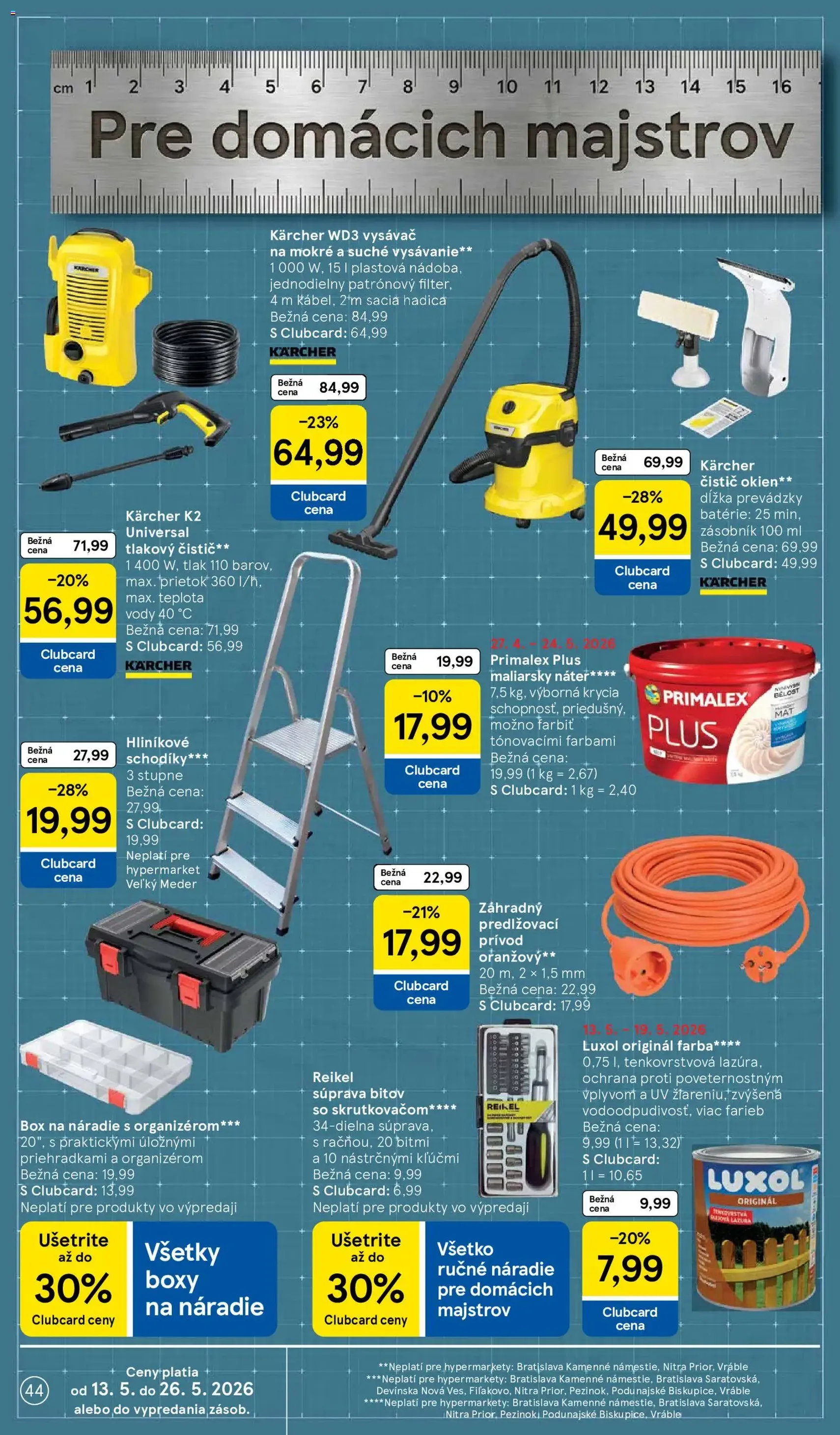Tesco Hypermarket - leták - platný leták od 13.05.2026 strana 44 z 51