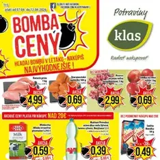 Klas leták - náhľad letáku platný od 07.04.2026