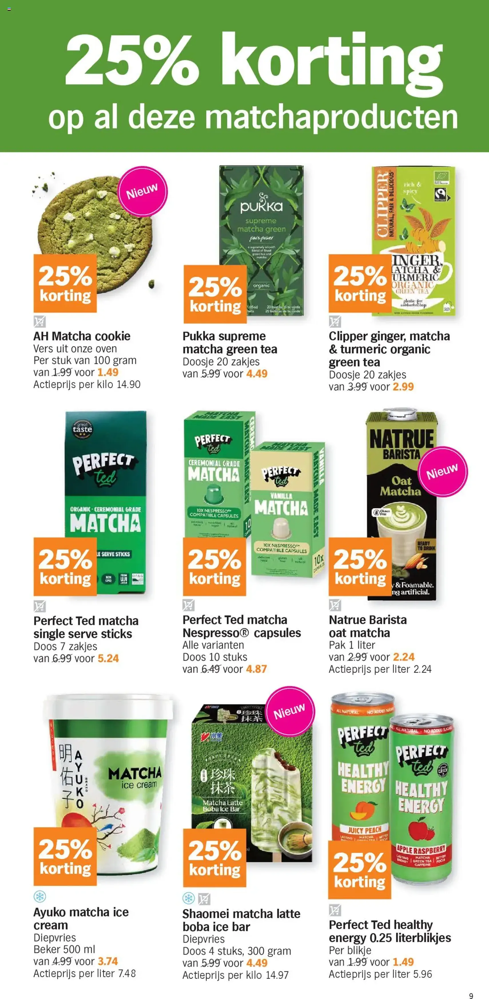 Albert Heijn folder week / de la semaine 28 - geldige folder vanaf 07/07/2025 pagina 9 van 18