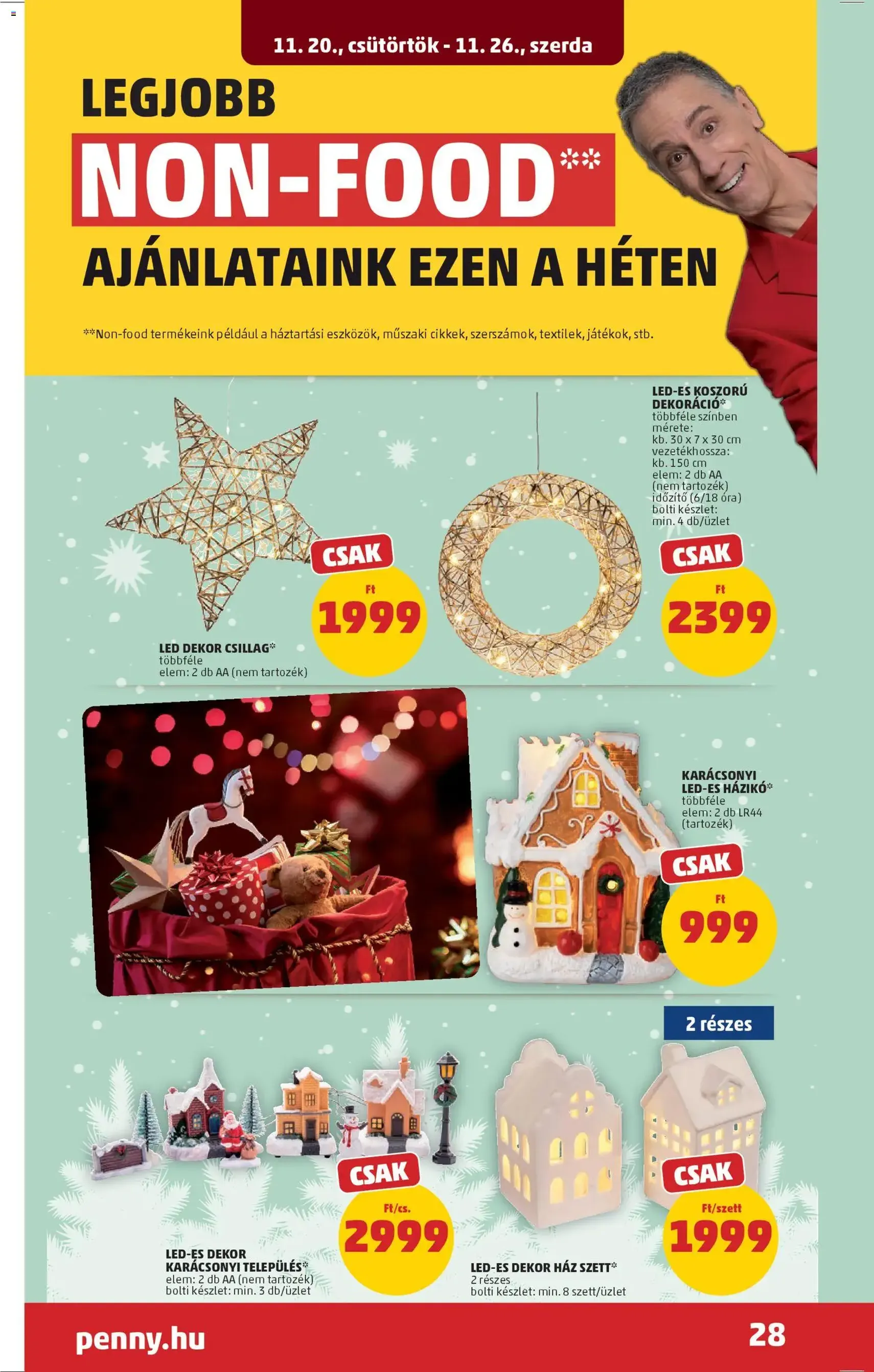 PENNY Black Friday - 2025.11.20. érvényes szórólap 32 oldal 44 oldalból