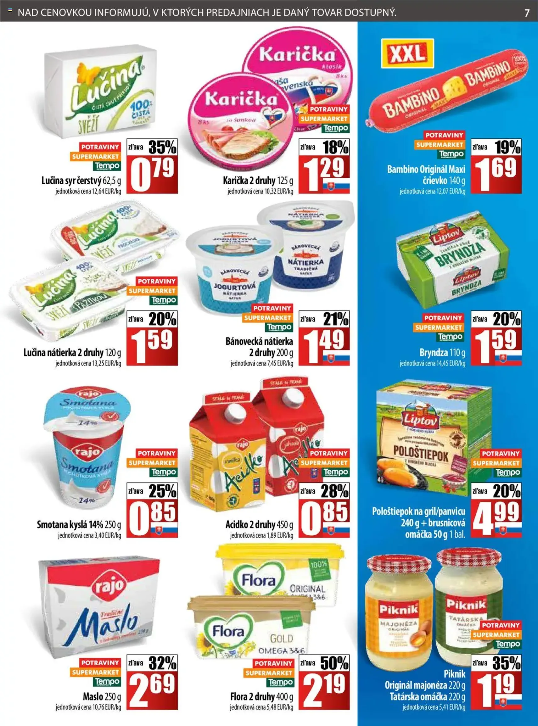 COOP Jednota leták - platný leták od 14.08.2025 strana 7 z 28