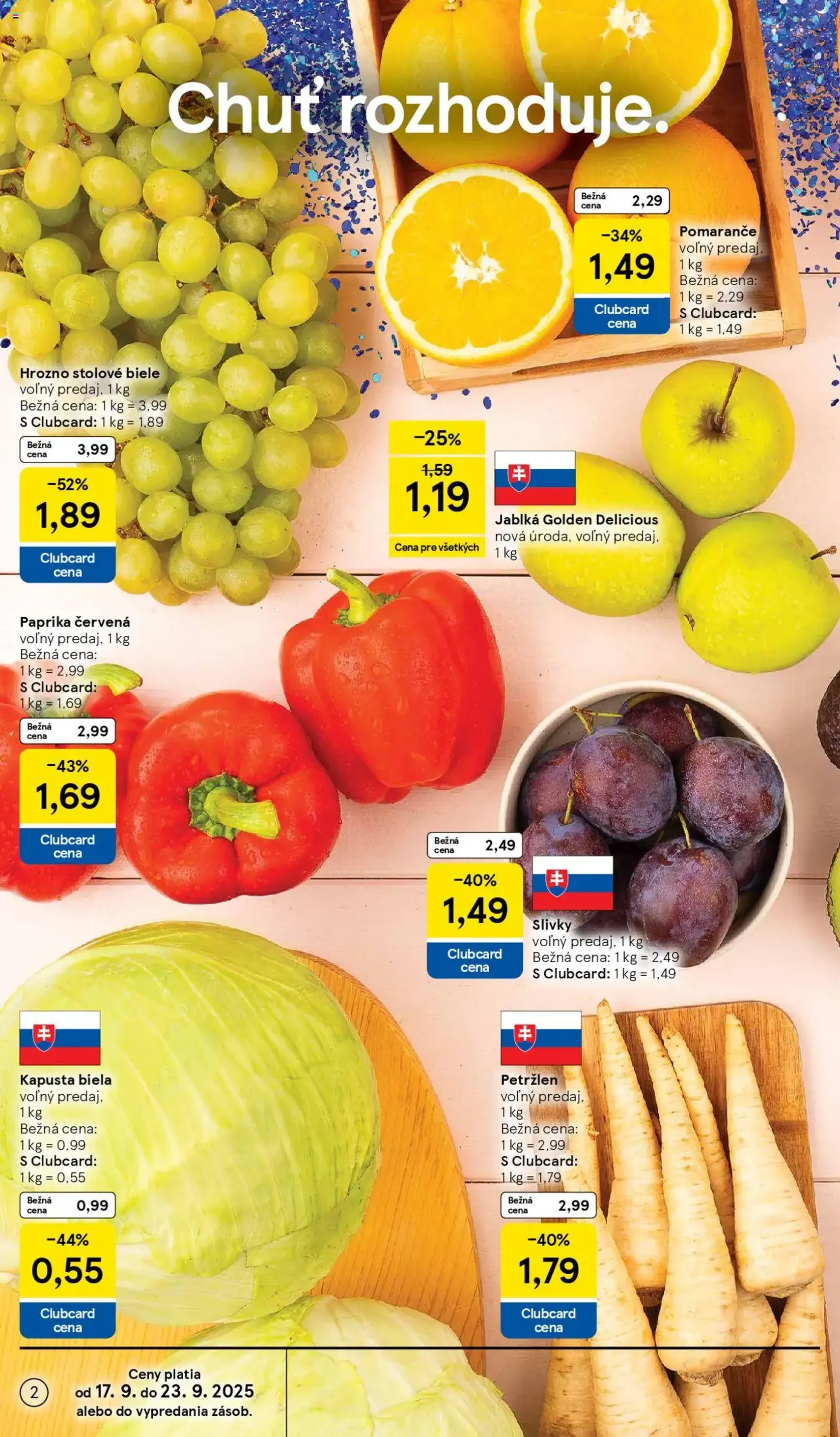 Tesco Hypermarket - leták - platný leták od 17.09.2025 strana 2 z 35