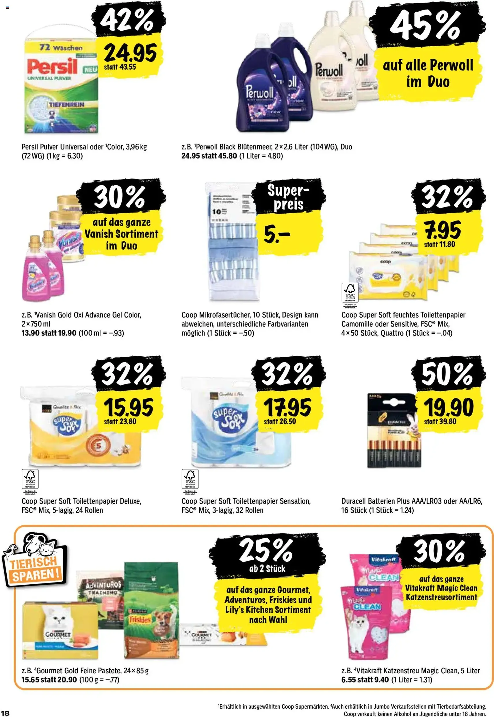 Coop aktionen - Gültiger Prospekt ab 11.06.2026, Seite 18 von insgesamt 28