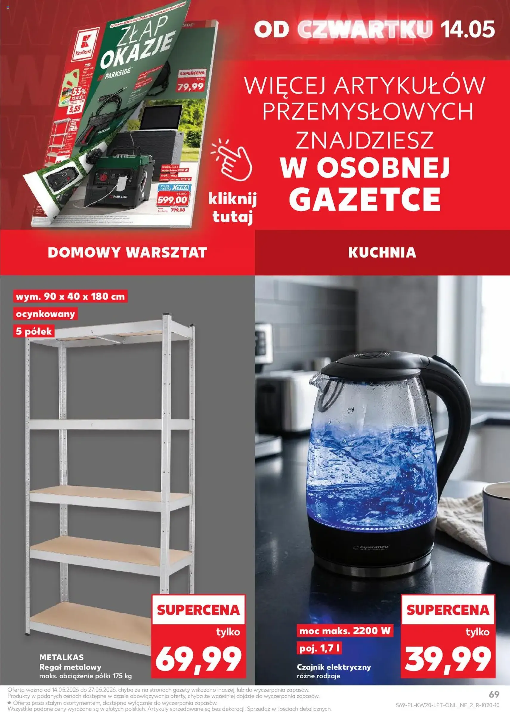 Kaufland gazetka - ważny gazetka od 14.05.2026 strona 69 z 70