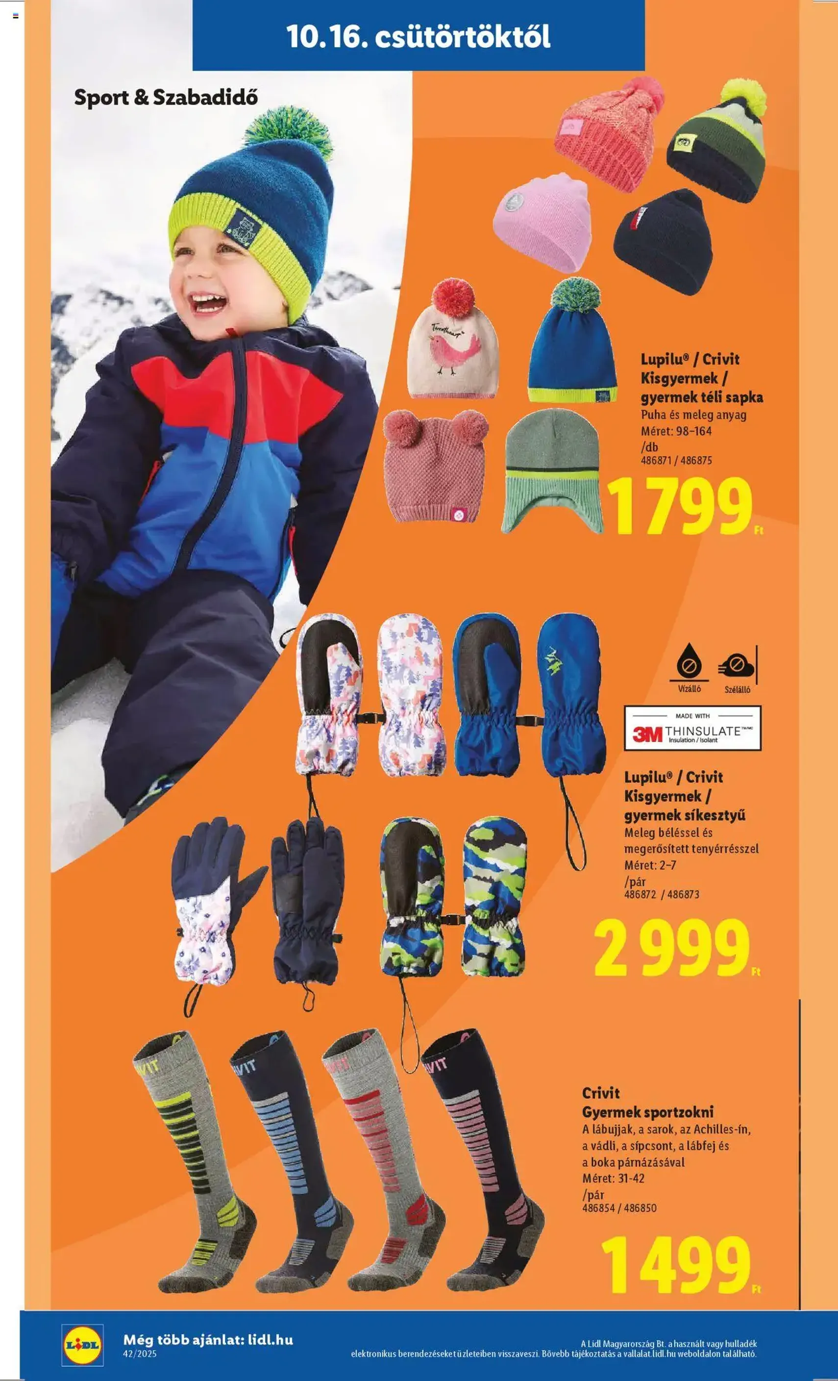 Lidl Akciós újság - 2025.10.16. érvényes szórólap 26 oldal 68 oldalból Lidl Akciós újság - 2025.10.16. érvényes szórólap 26 oldal 68 oldalból