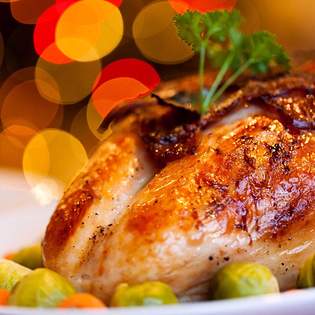 Previsualización de la receta Asado de pavo navideño