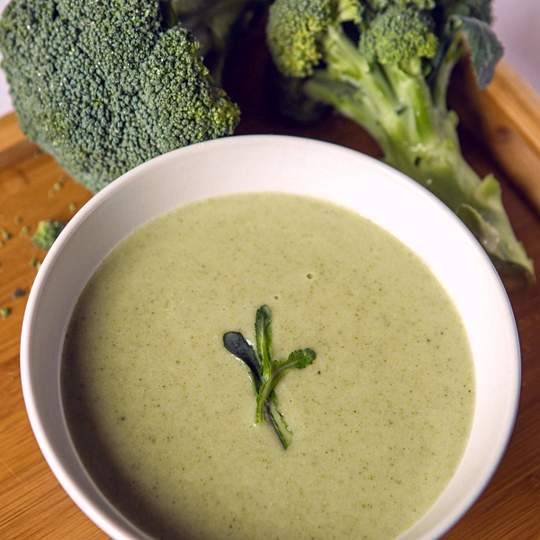 Anteprima ricetta Zuppa di broccoli senza farina