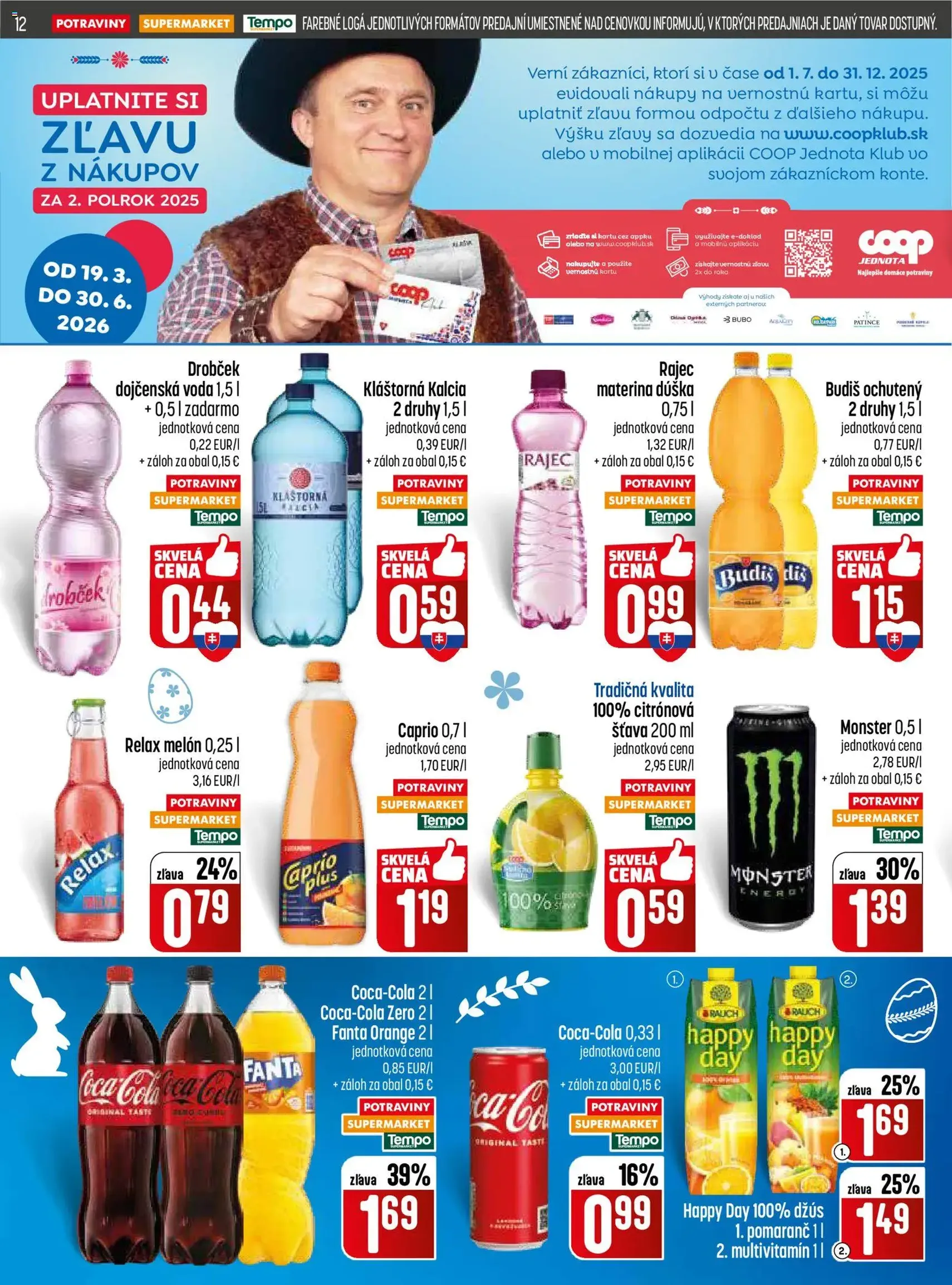 COOP Jednota leták - platný leták od 19.03.2026 strana 12 z 32