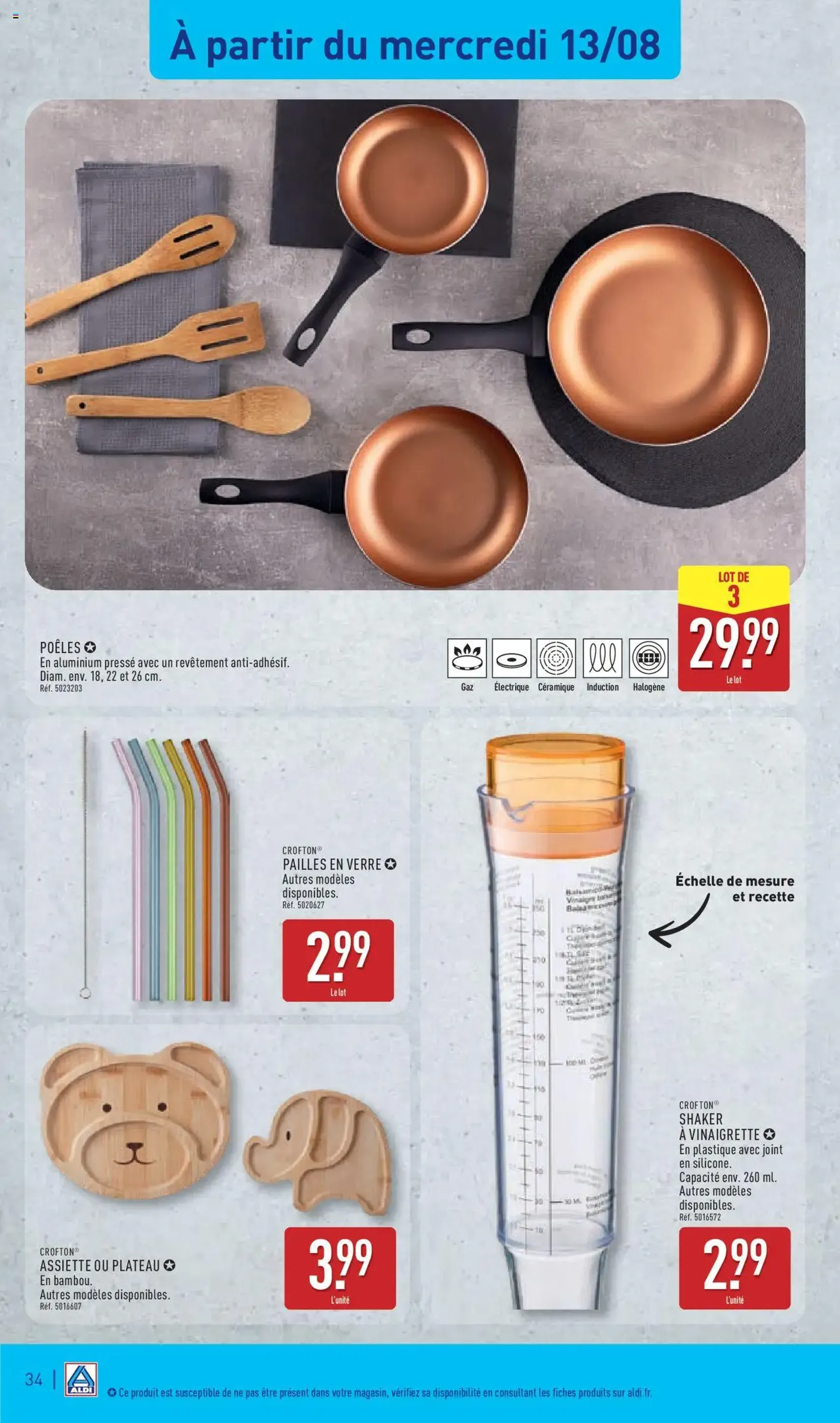Aldi catalogue semaine 33 - brochure valable à partir du 12/08/2025, page 36 sur 51 Aldi catalogue semaine 33 - brochure valable à partir du 12/08/2025, page 36 sur 51