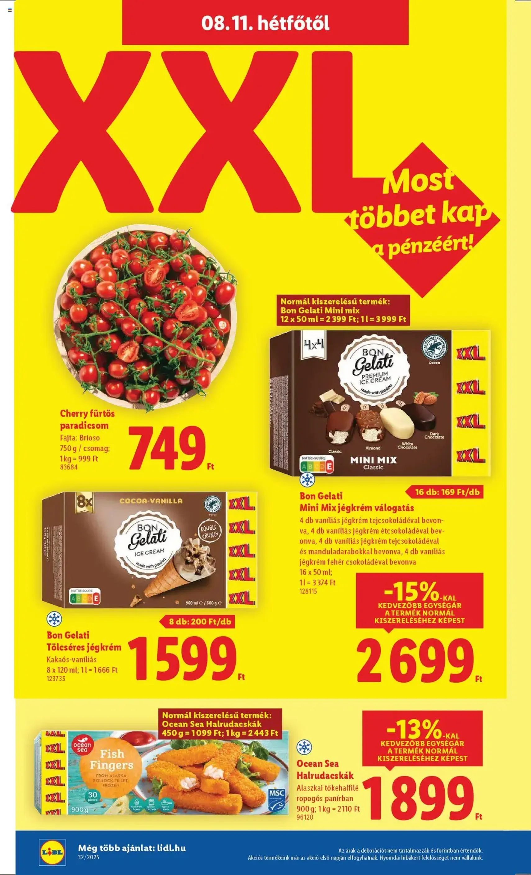 Lidl Akciós újság - 2025.08.07. érvényes szórólap 50 oldal 66 oldalból Lidl Akciós újság - 2025.08.07. érvényes szórólap 50 oldal 66 oldalból