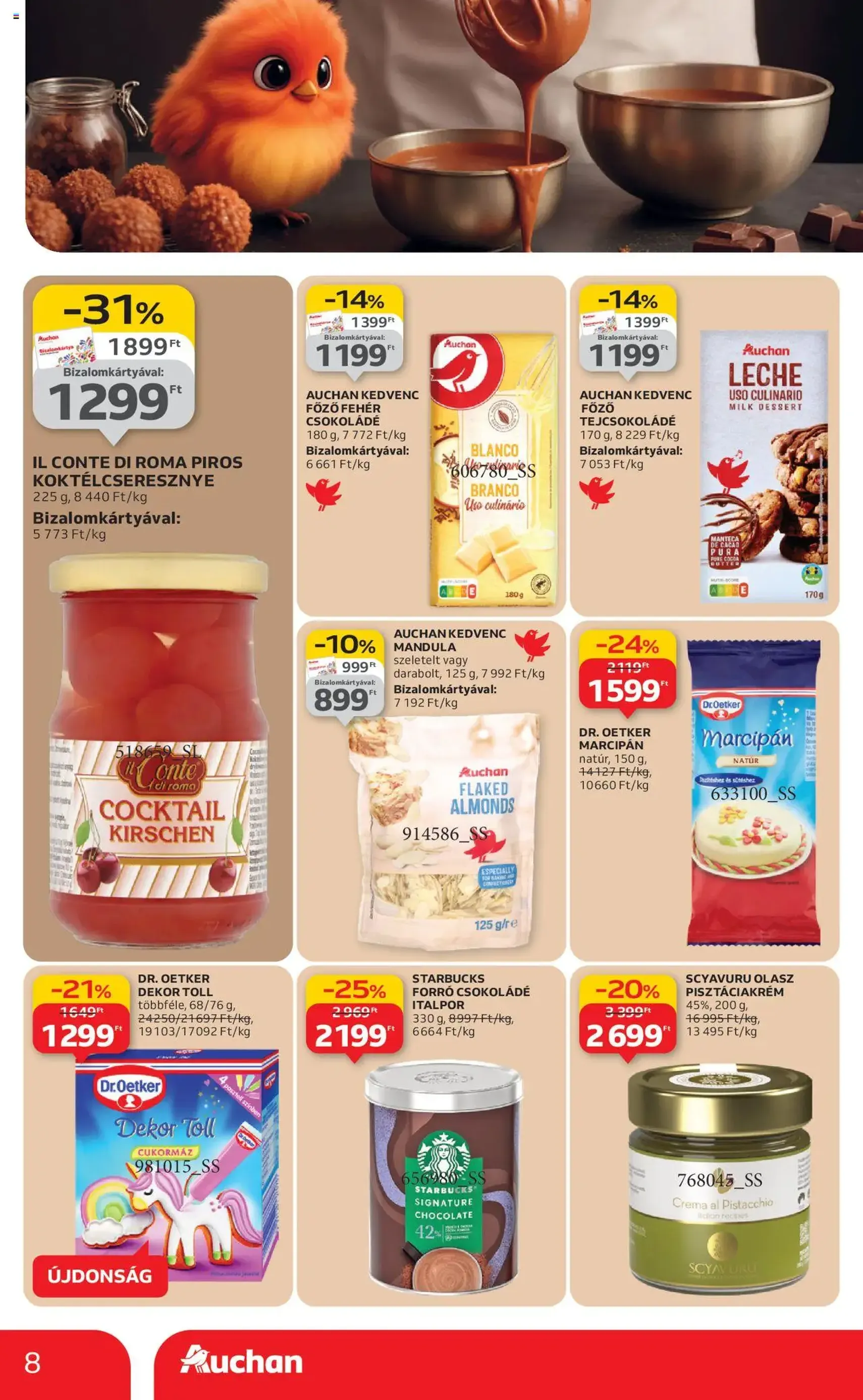 Auchan Akciós újság - 2025.10.09. érvényes szórólap 8 oldal 64 oldalból