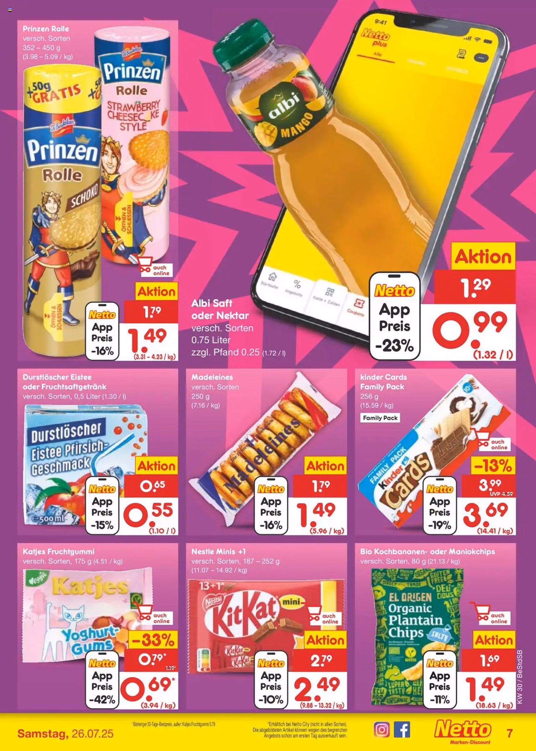 Netto Marken-Discount Prospekt - Gültiger Prospekt ab 21.07.2025, Seite 7 von insgesamt 65