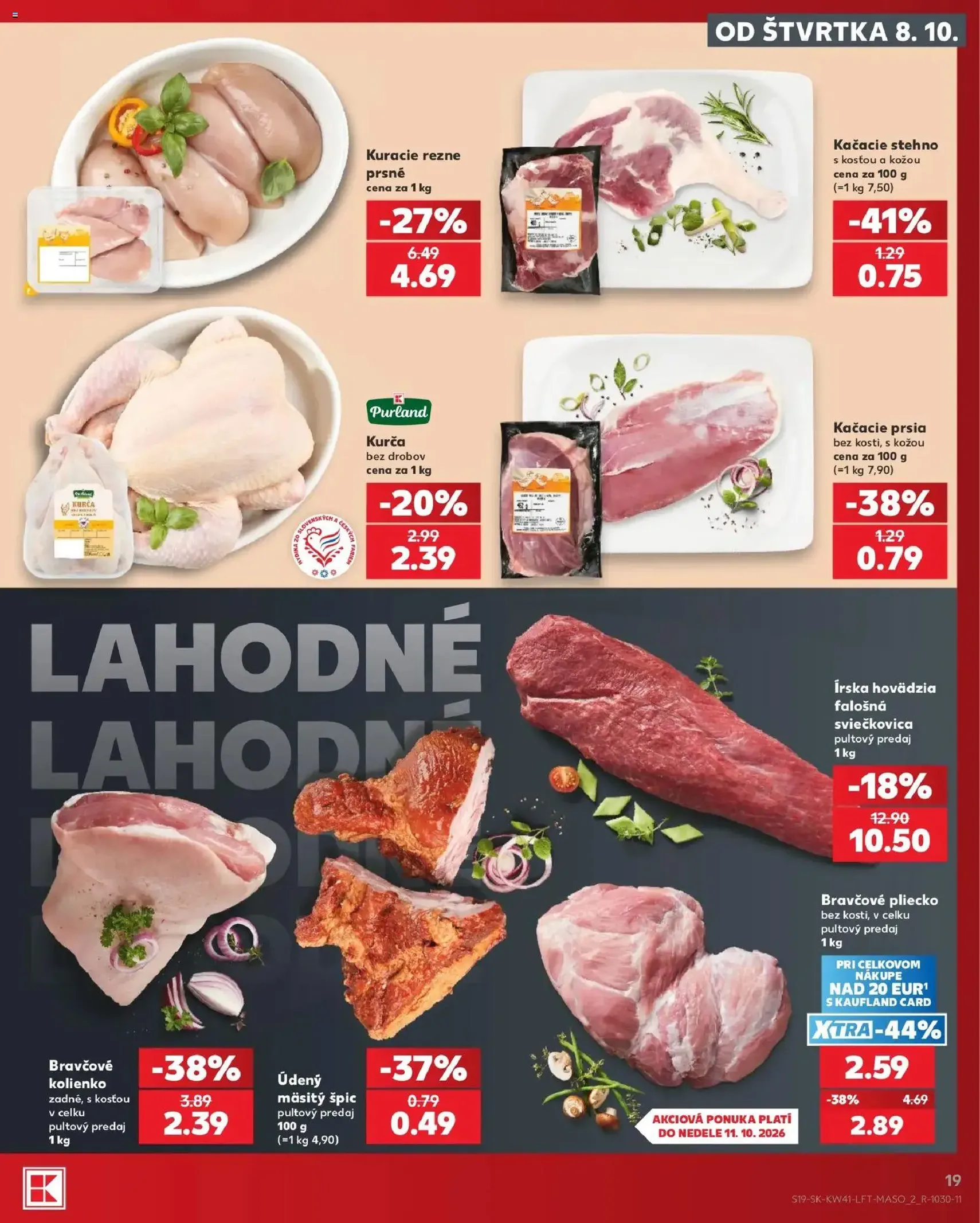 Kaufland leták - platný leták od 08.10.2026 strana 19 z 86
