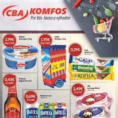 CBA Komfos leták - náhľad letáku platný od 06.08.2026