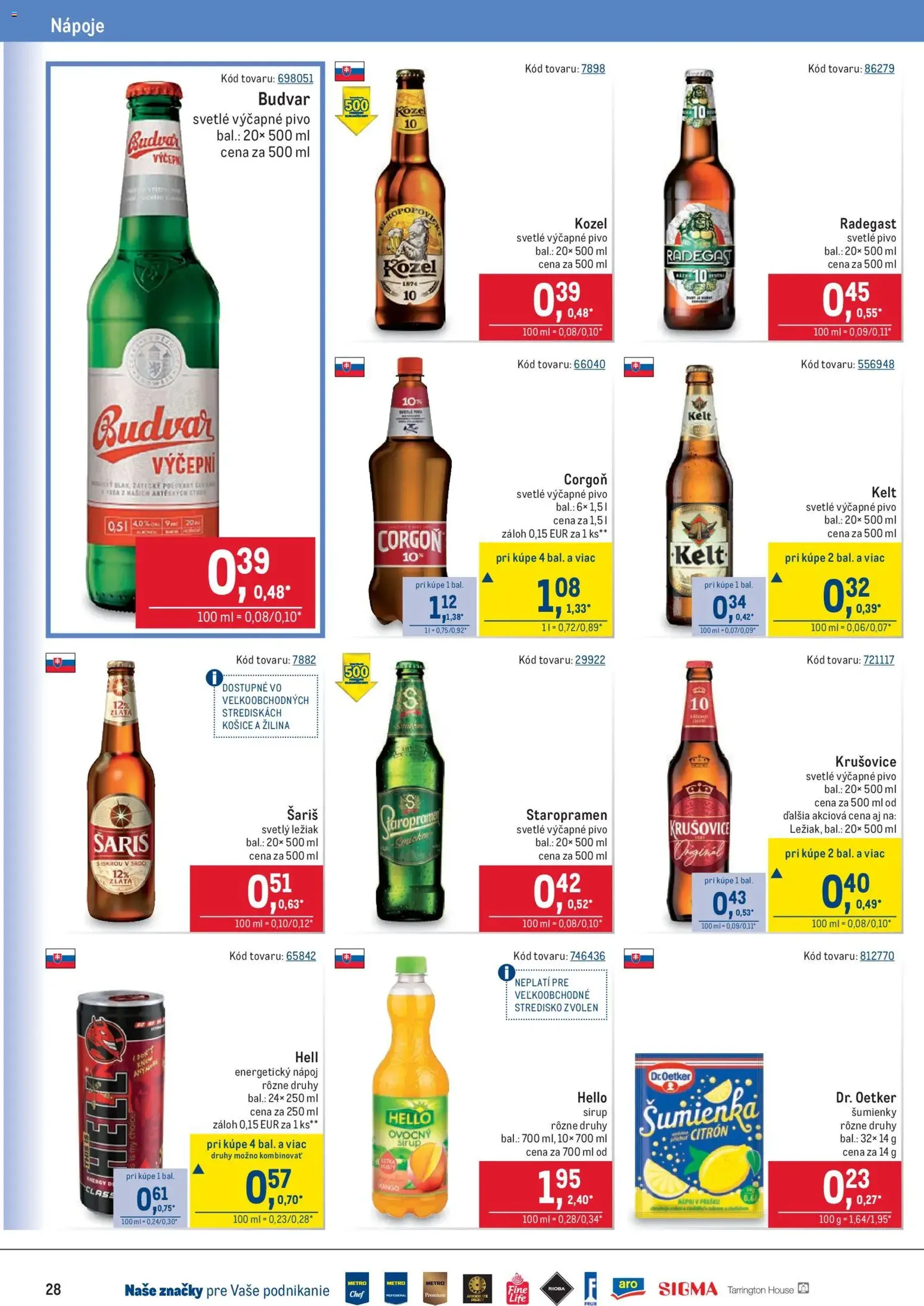 Metro leták - platný leták od 08.04.2026 strana 28 z 40