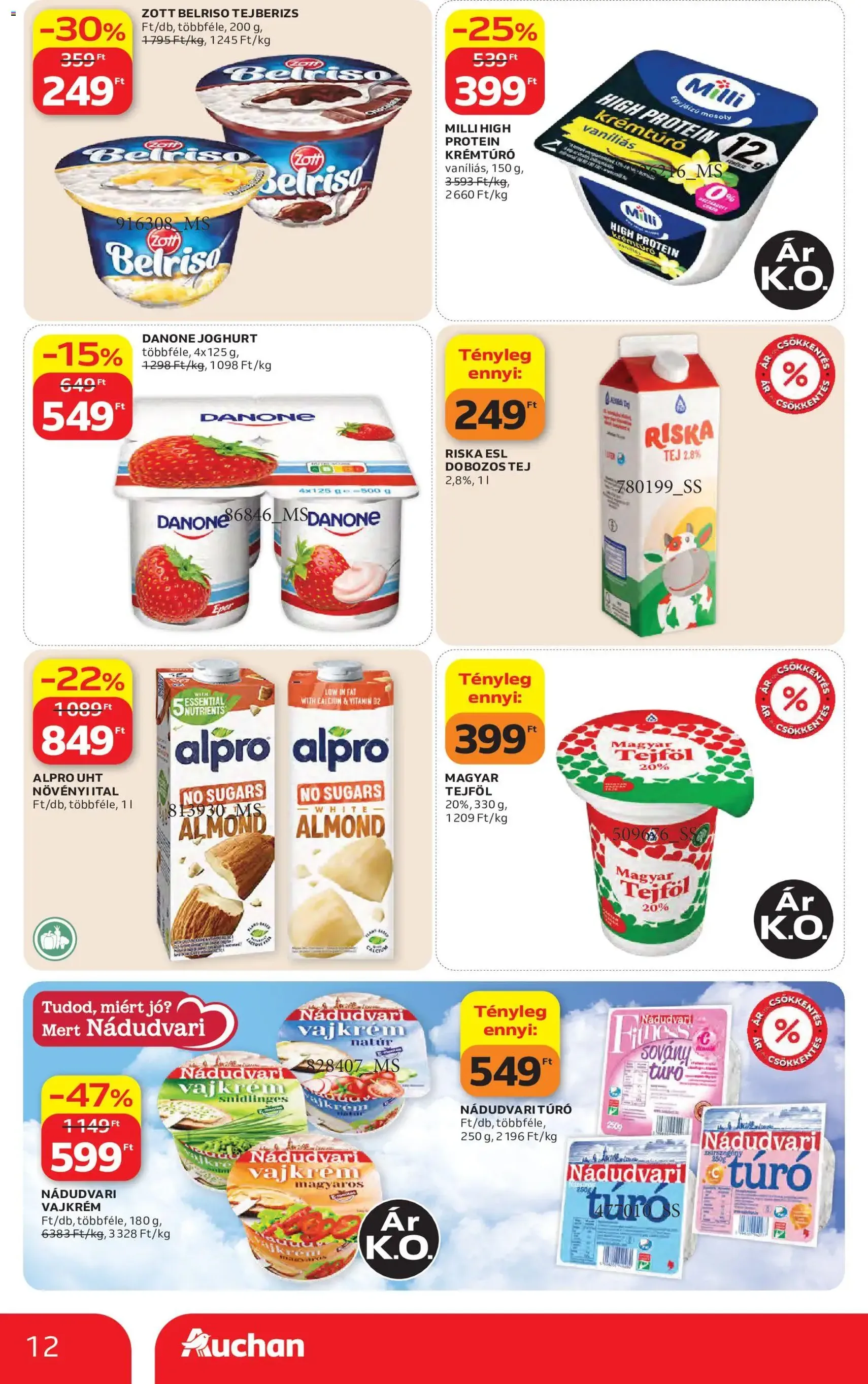 Auchan akciós újság - 2026.07.30. érvényes szórólap 12 oldal 45 oldalból