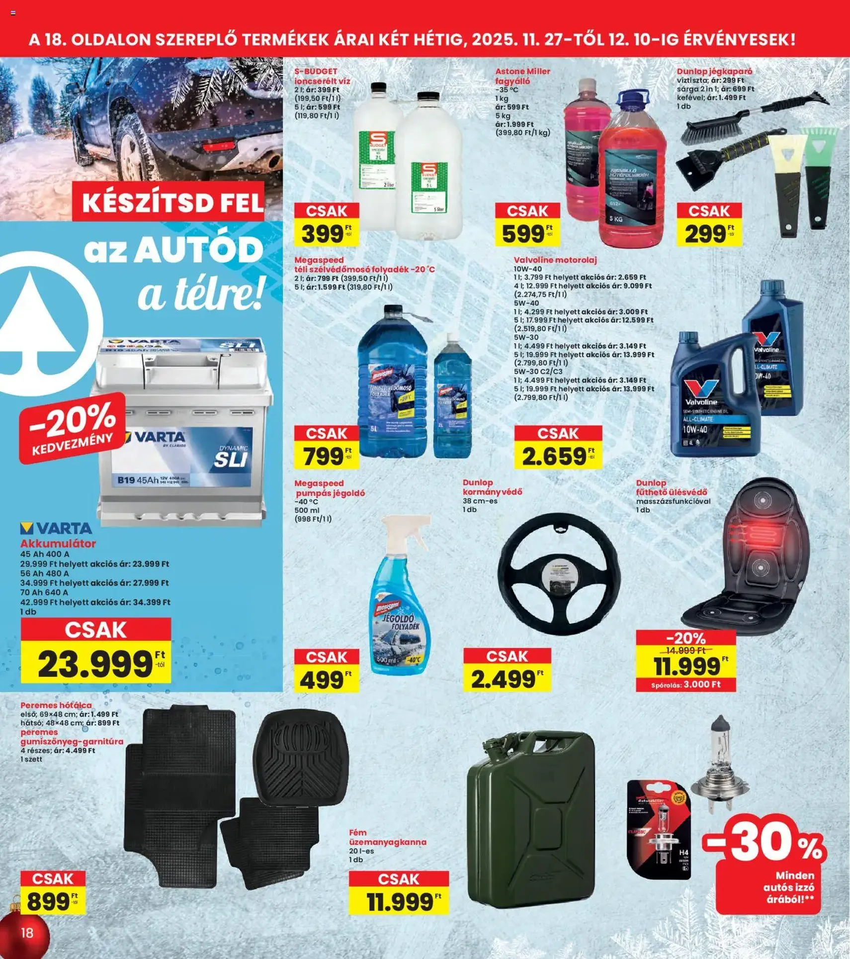 Interspar Akciós újság - 2025.11.27. érvényes szórólap 18 oldal 20 oldalból