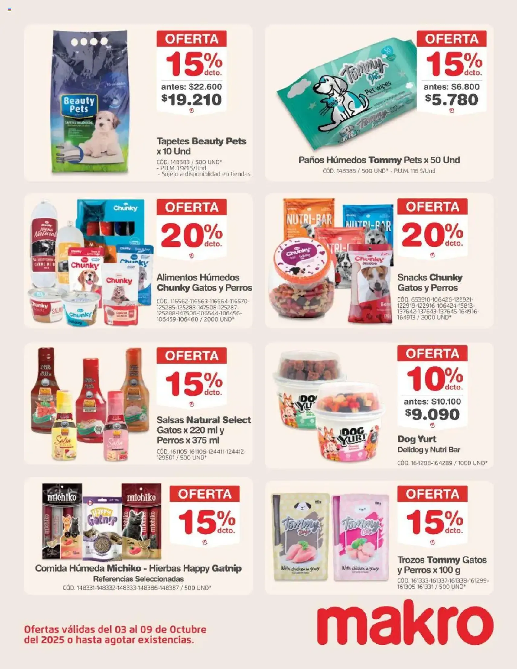 Makro - Quincena - folleto válido desde 03/10/2025 página 29 de 30 Makro - Quincena - folleto válido desde 03/10/2025 página 29 de 30