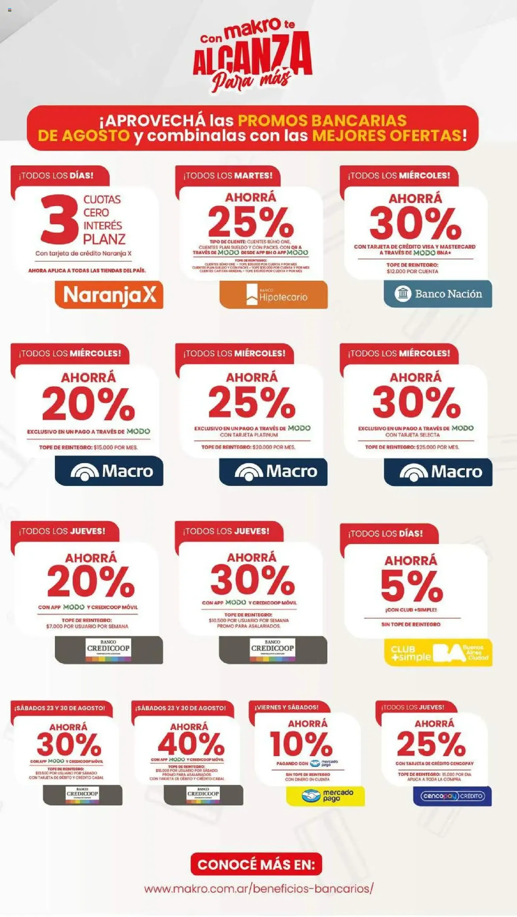 Makro ofertas - folleto válido desde 07/08/2025 página 3 de 19