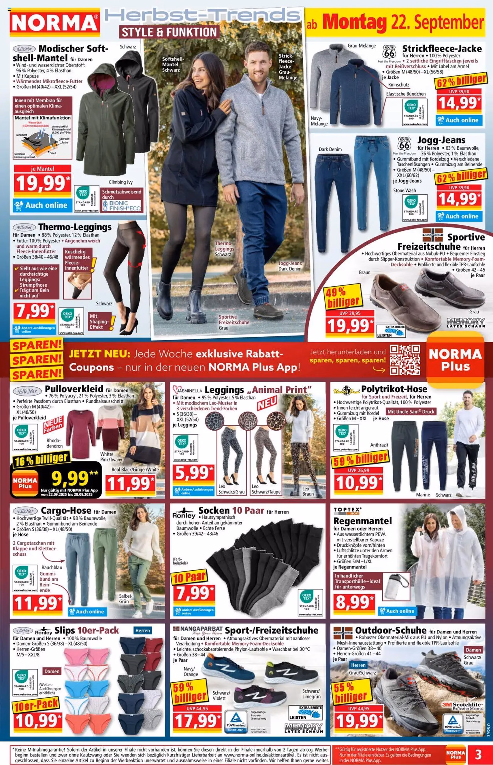 Norma Prospekt - Gültiger Prospekt ab 22.09.2025, Seite 4 von insgesamt 19 Norma Prospekt - Gültiger Prospekt ab 22.09.2025, Seite 4 von insgesamt 19