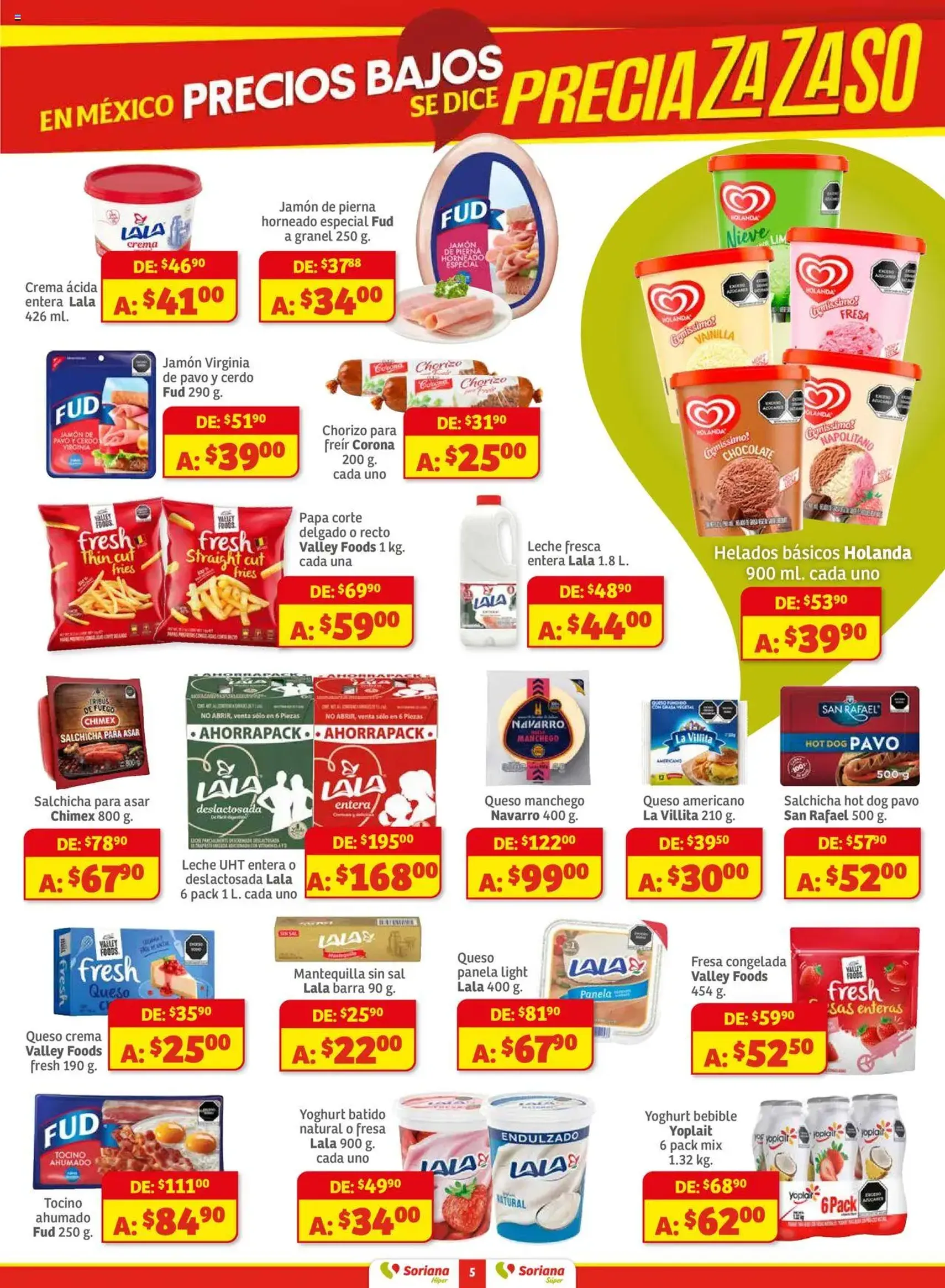 Soriana - Preciazazaso Híper: Ags, Col, Gto, Jal, Mich - folleto válido desde 01/08/2025 página 5 de 8