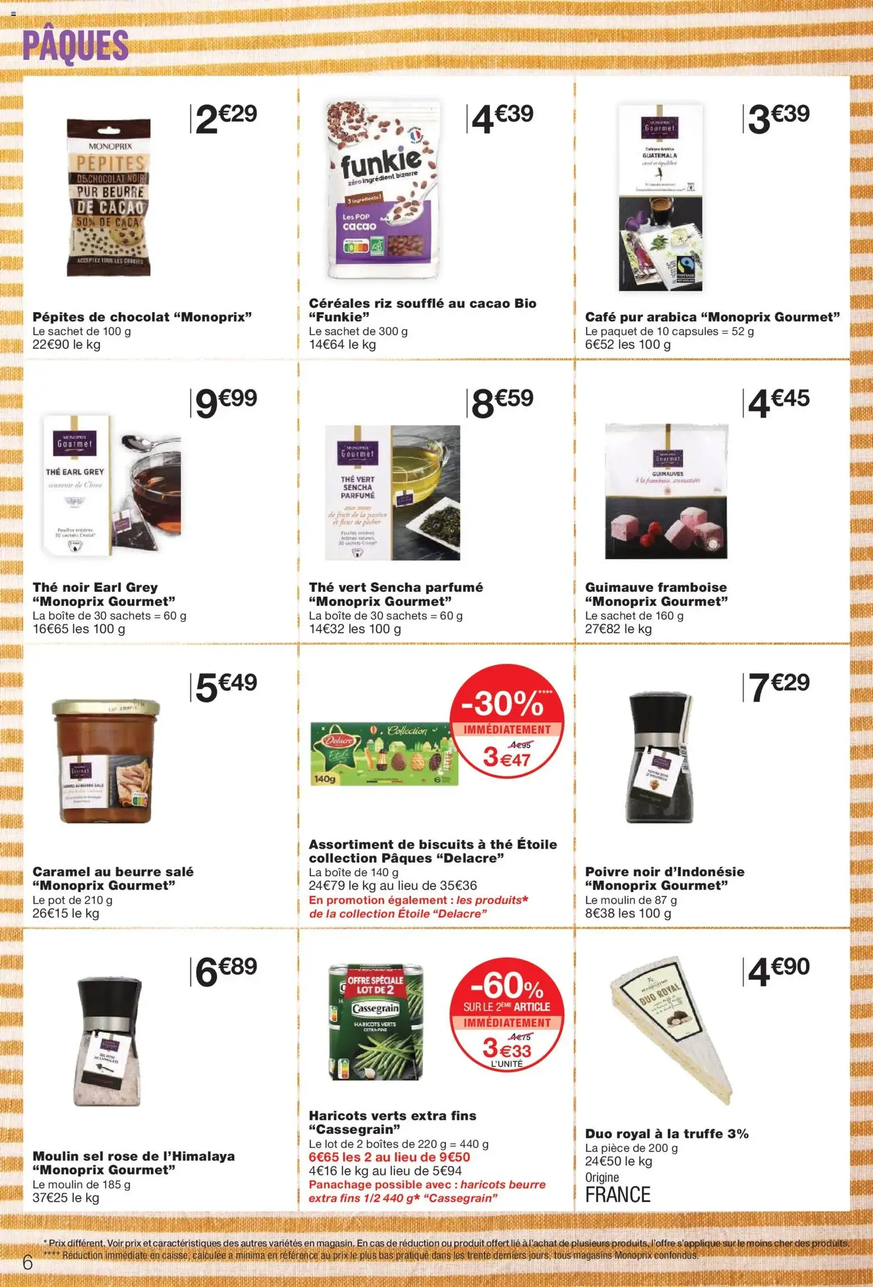 Monoprix catalogue - brochure valable à partir du 24/03/2026, page 6 sur 66